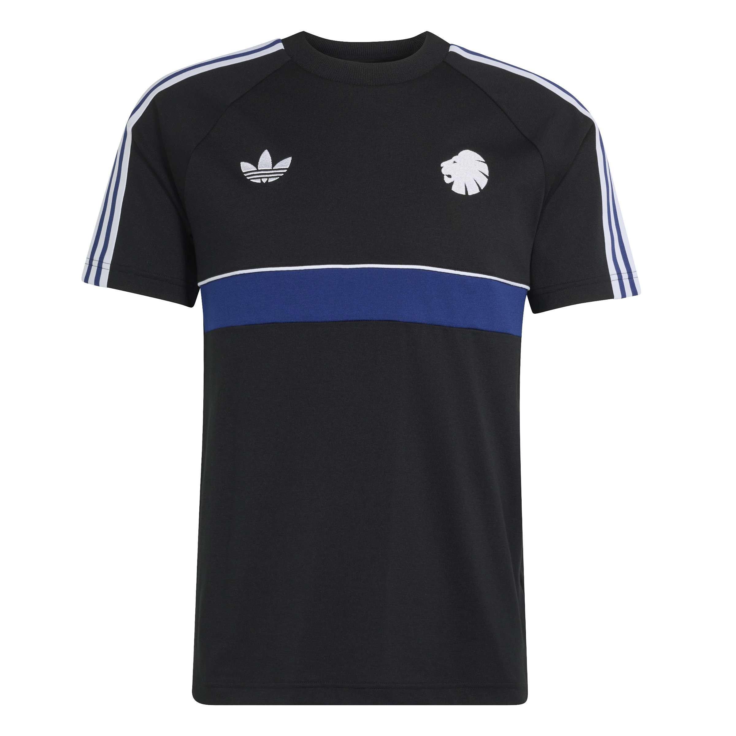 Schwarz/Blau - adidas - FC Copenhagen Originals T-Shirt Mens - 1