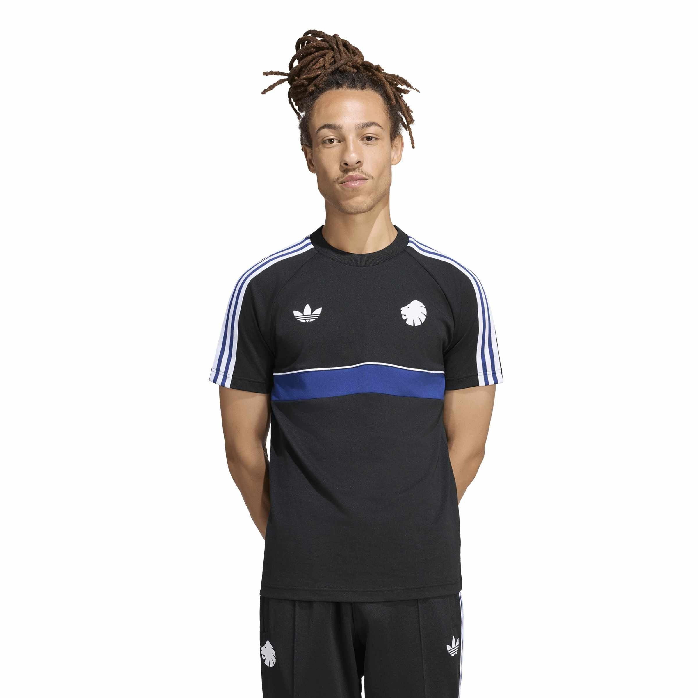 Schwarz/Blau - adidas - FC Copenhagen Originals T-Shirt Mens - 2