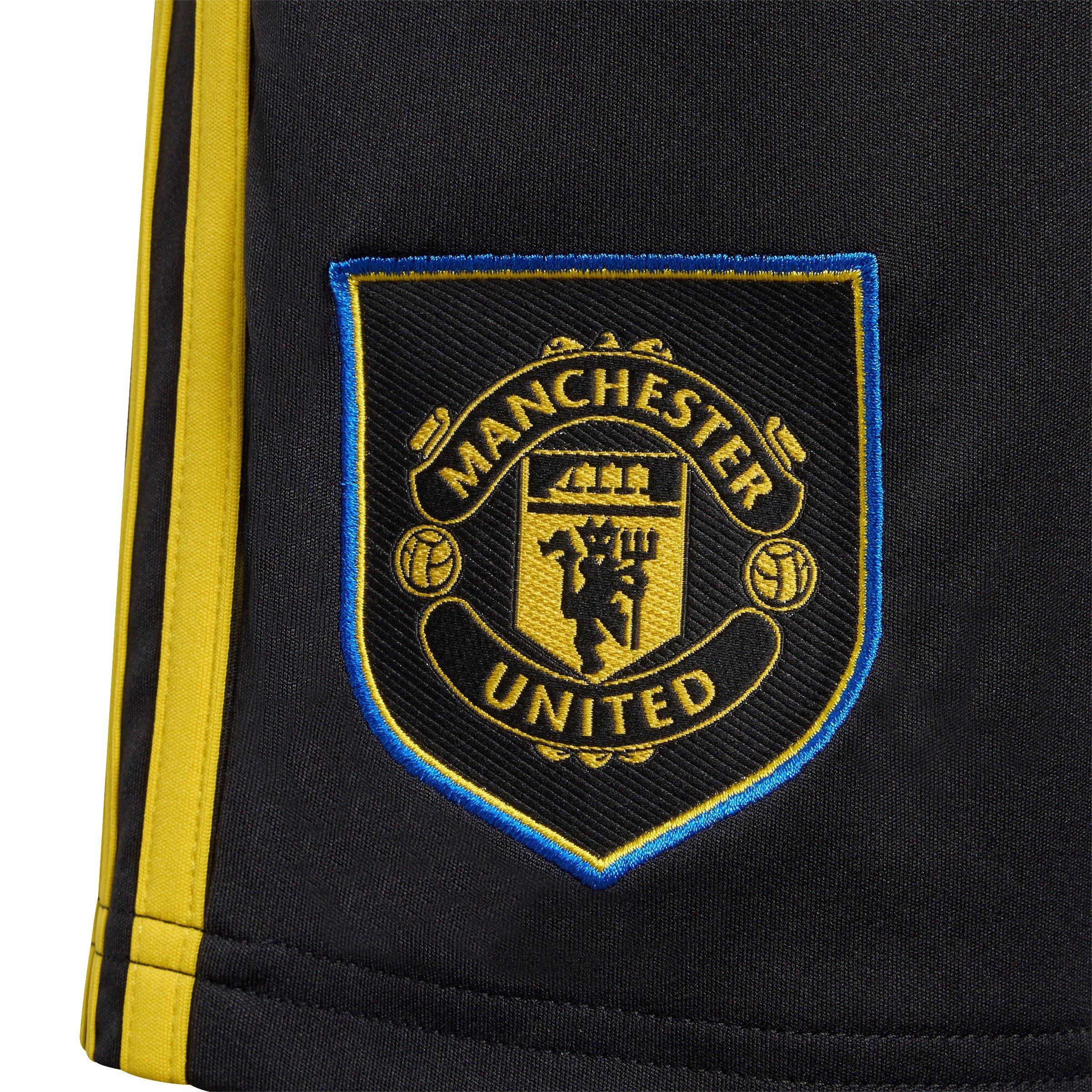 Nero - adidas - Manchester United Third Shorts 2025 2026 Juniors - 4
