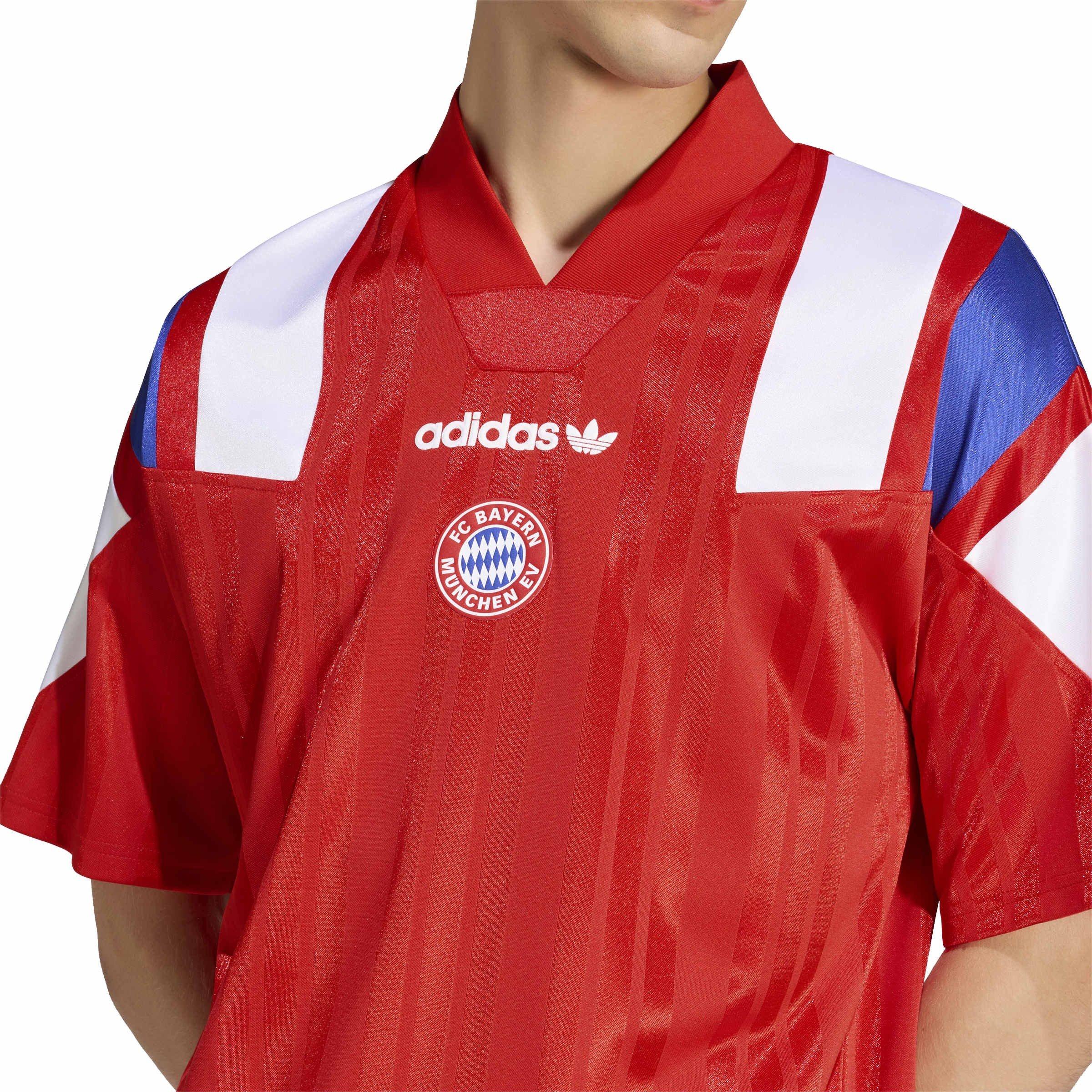 Red/White - adidas - Bayern Munich EQT Jersey Mens - 5