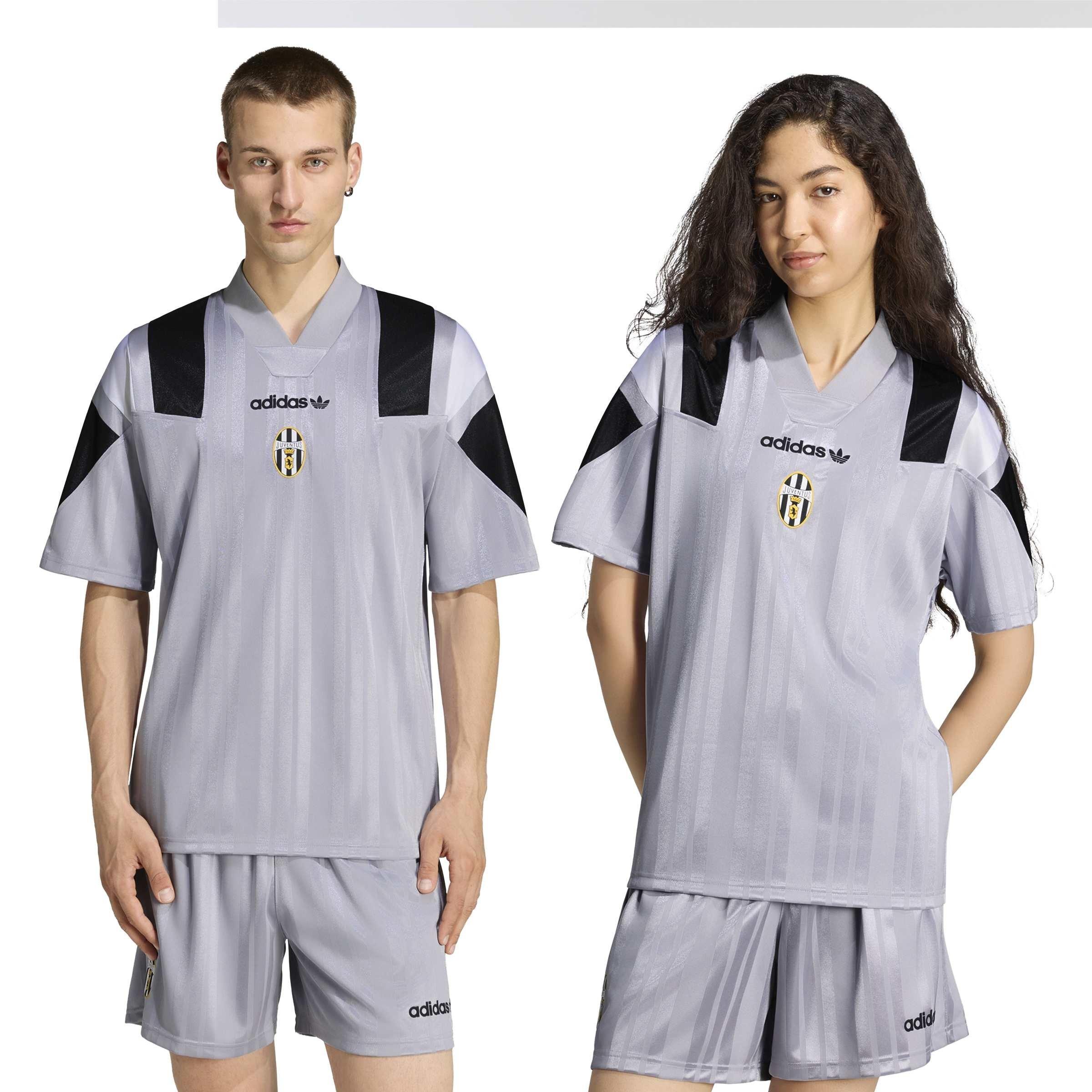 Grey/Black - adidas - Juventus EQT Jersey Mens - 3