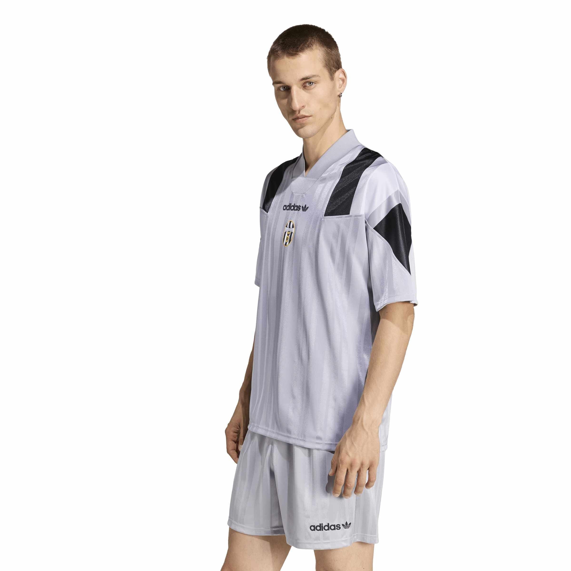 Grey/Black - adidas - Juventus EQT Jersey Mens - 5