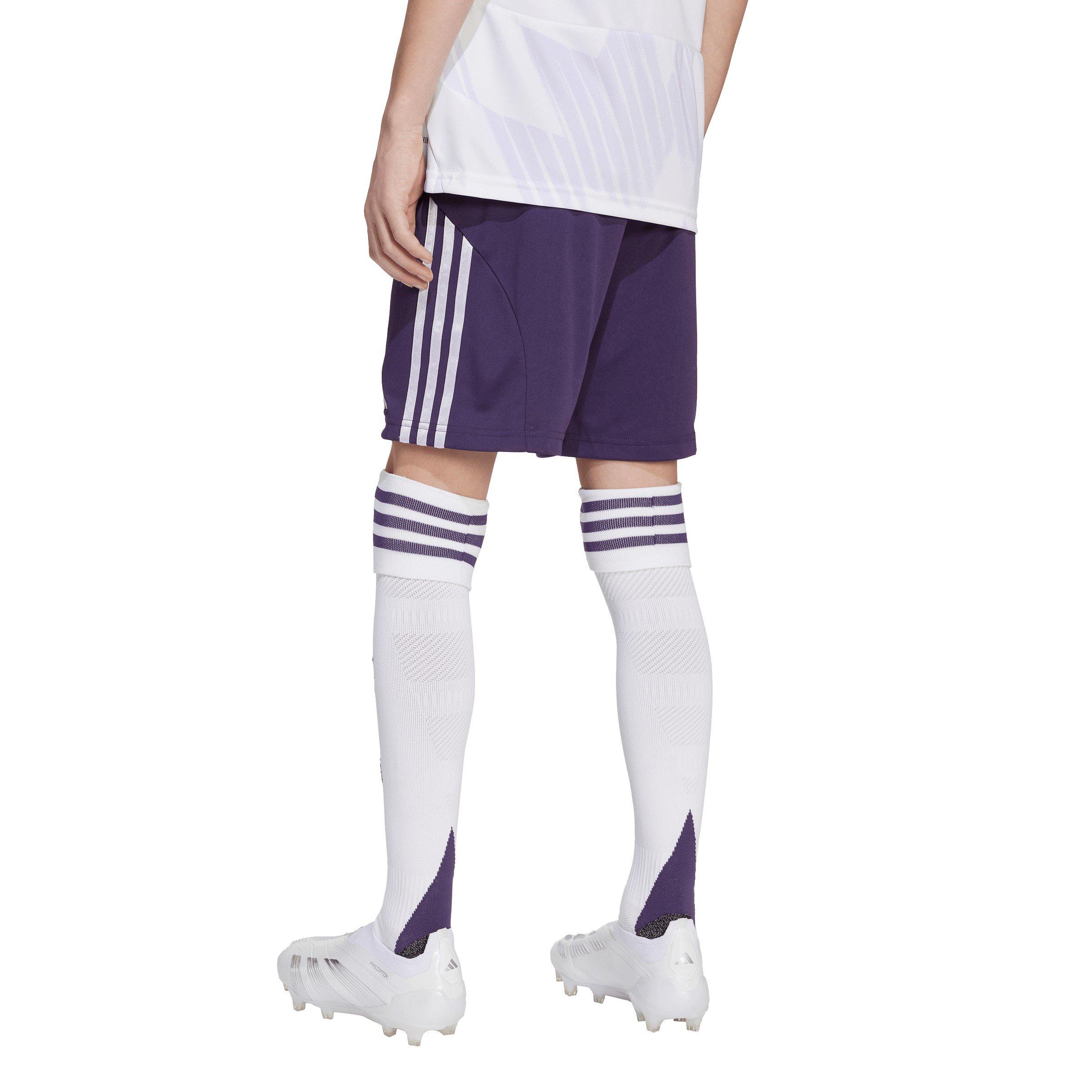 Red - adidas - Manchester United Away Shorts 2025 2026 Juniors - 5