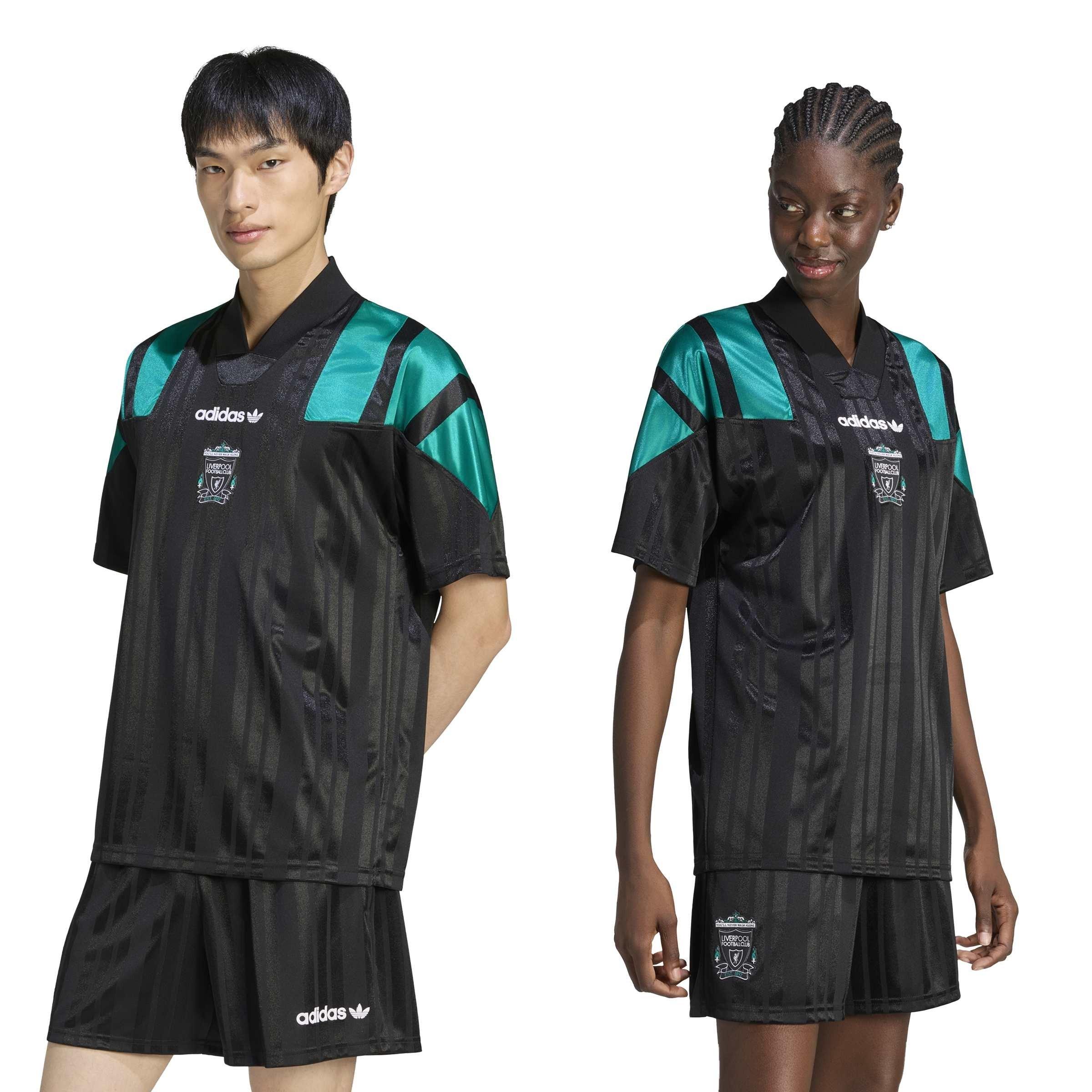 Black/Green - adidas - Liverpool EQT Jersey Mens - 3