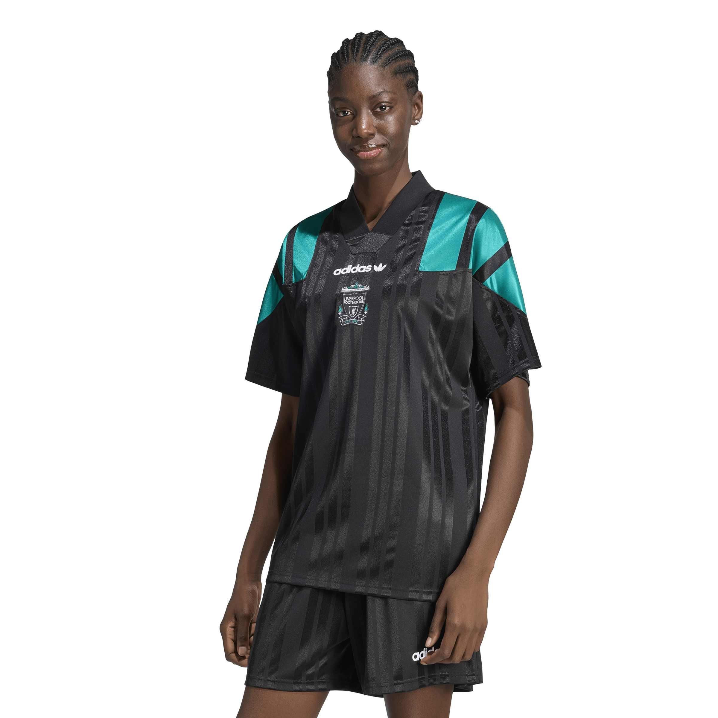 Black/Green - adidas - Liverpool EQT Jersey Mens - 5