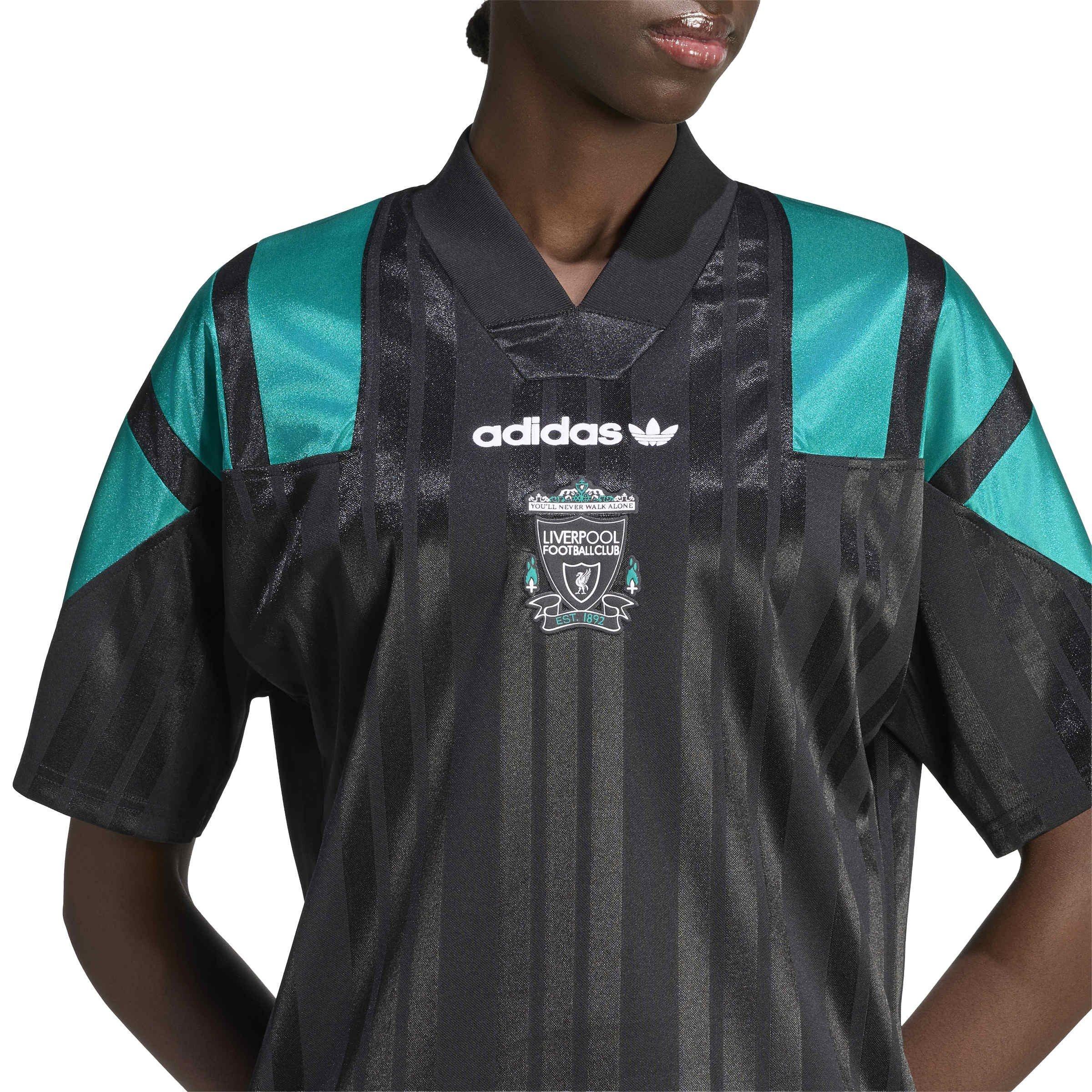 Black/Green - adidas - Liverpool EQT Jersey Mens - 8
