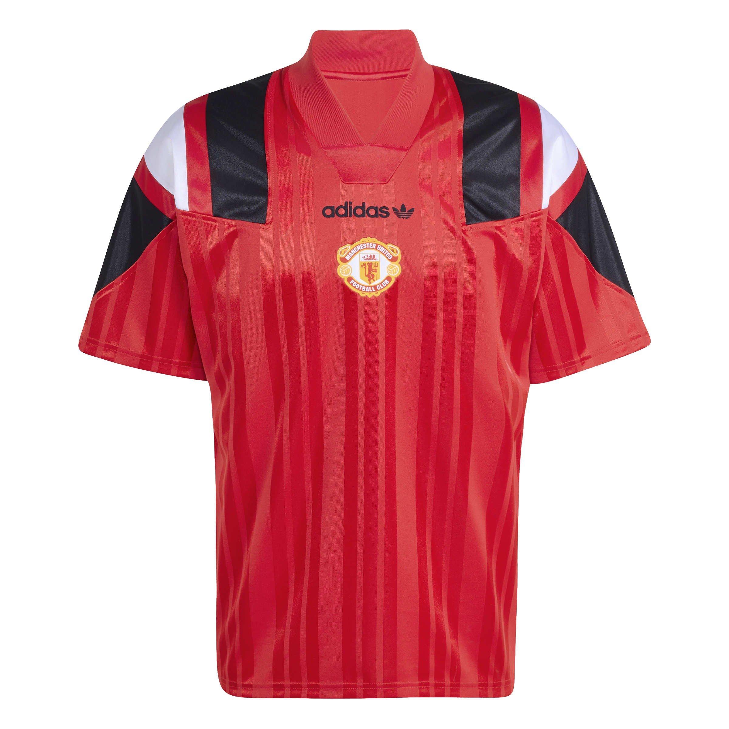Rød/sort - adidas - Manchester United EQT Jersey Mens - 1