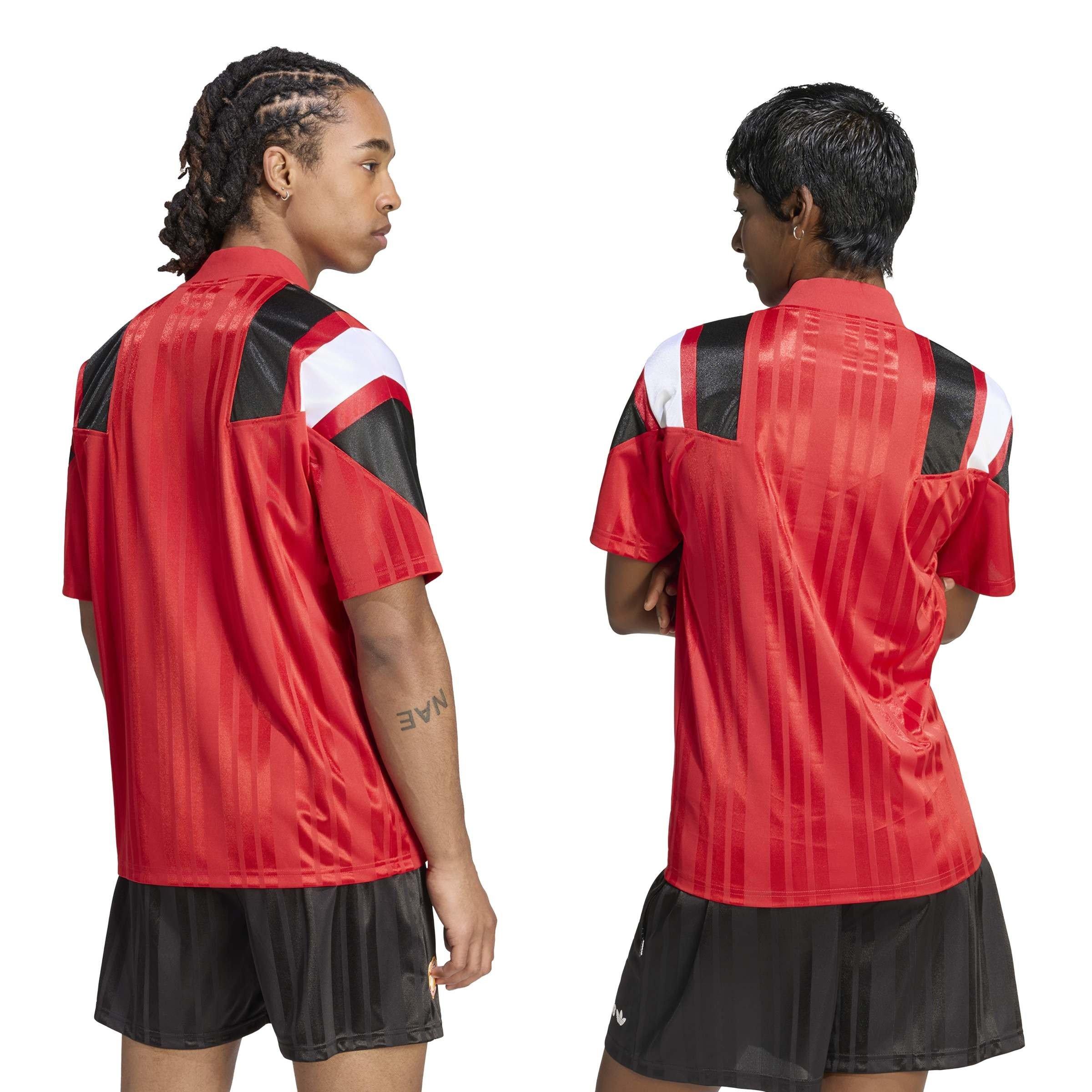 Rød/sort - adidas - Manchester United EQT Jersey Mens - 4