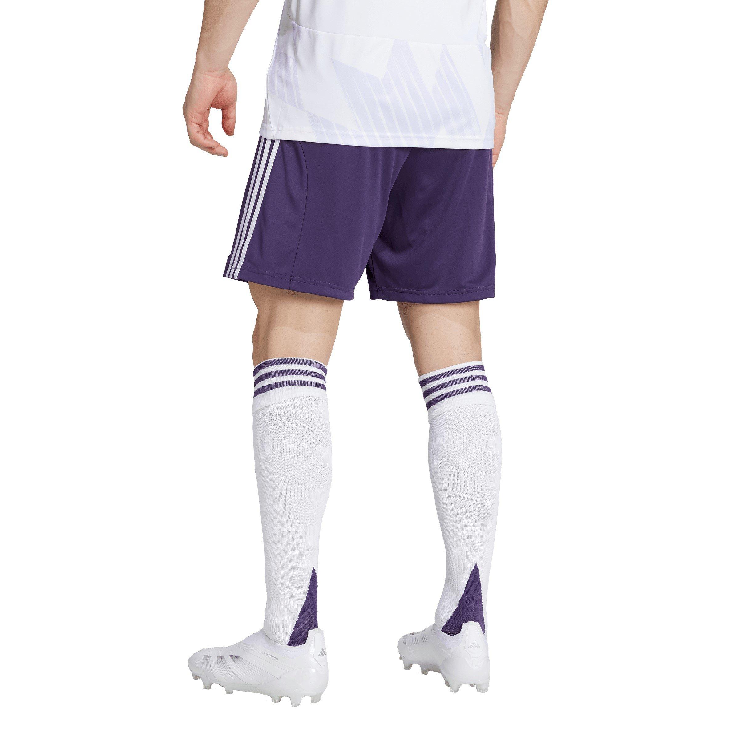 adidas 25/26 Away Shorts Manchester United Aurora Plum — foto 4