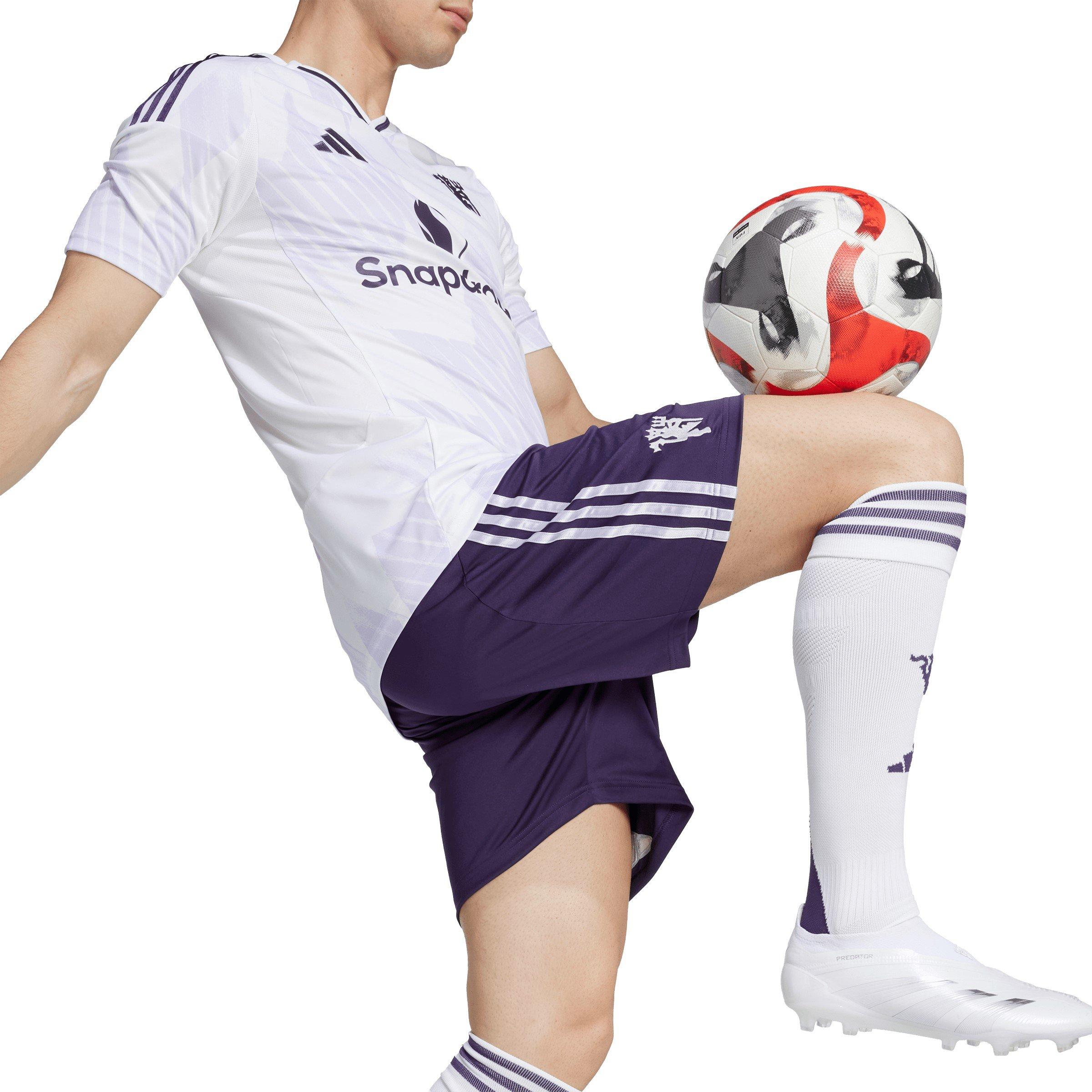 Red - adidas - Manchester United Away Shorts 2025 2026 Adults - 7