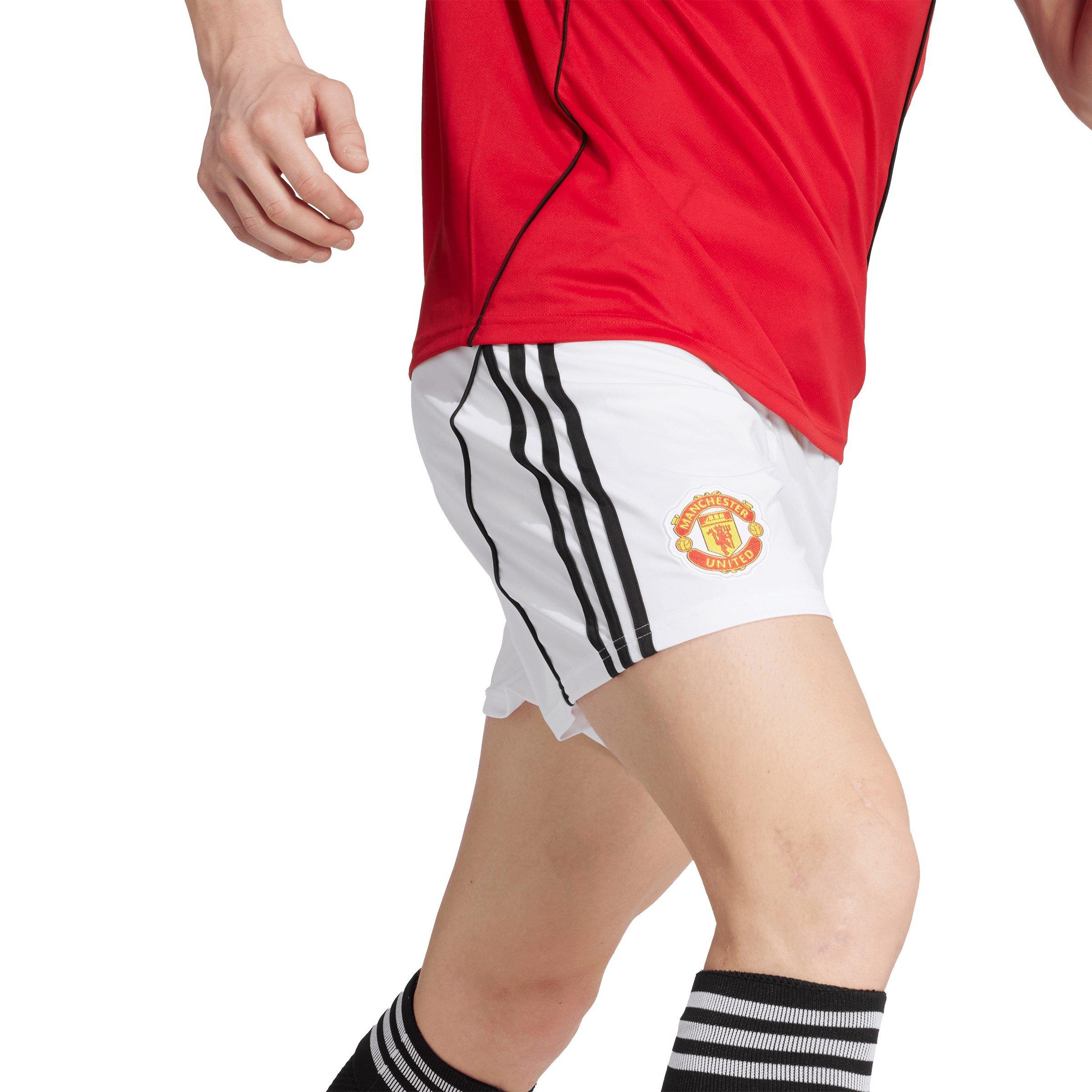 Wit - adidas - Manchester United Home Shorts 2025 2026 Adults - 5