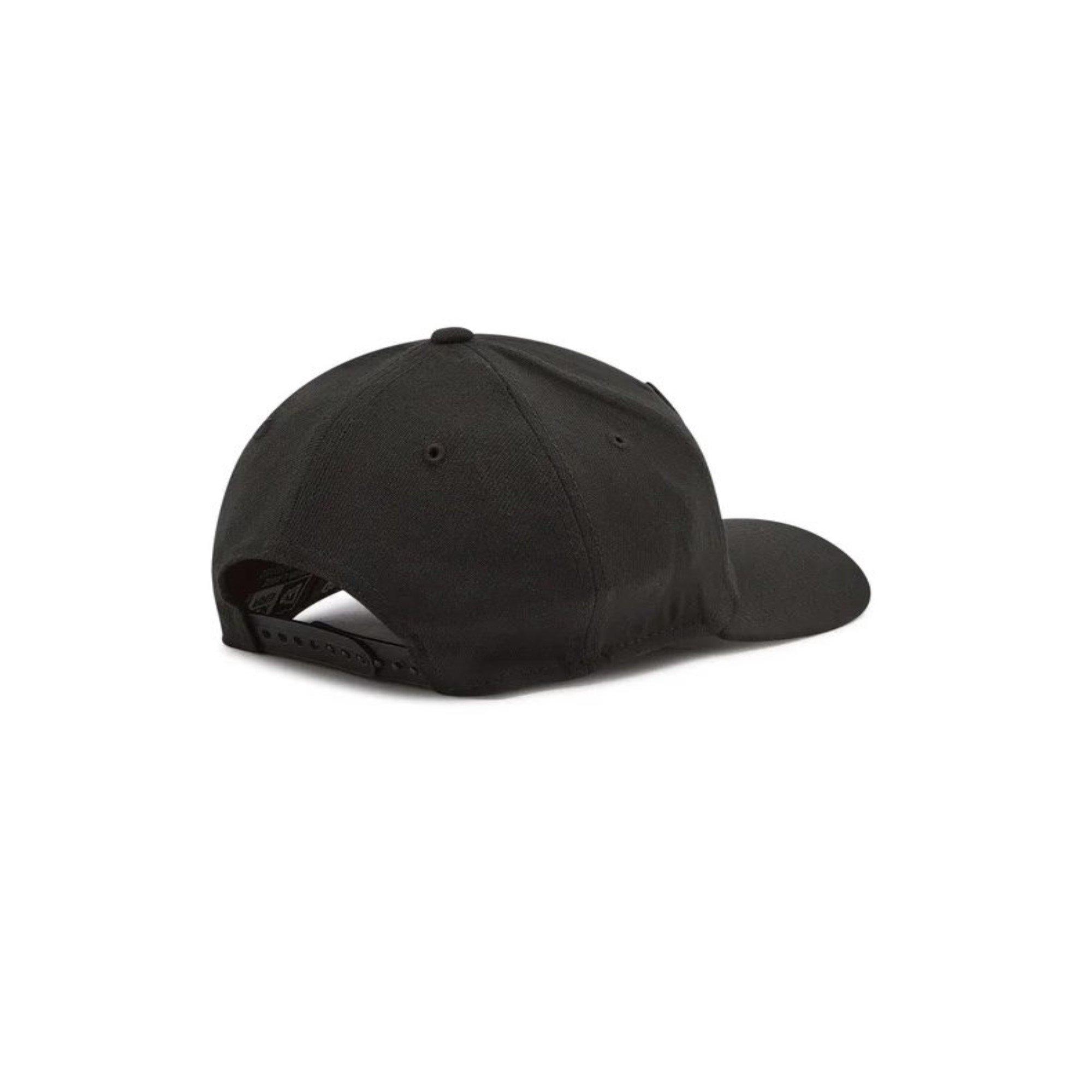 Zwart - New Era - Adults Flat Peak Cap - 2