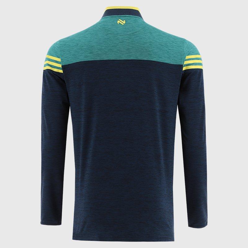 Mrn/Teal/Lime - ONeills - Kerry Sedona Half Zip Top Junior - 2