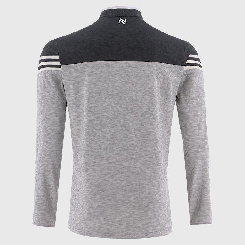 Silver/Blk/Wht - ONeills - Kilkenny Sedona Half Zip Top Junior - 2
