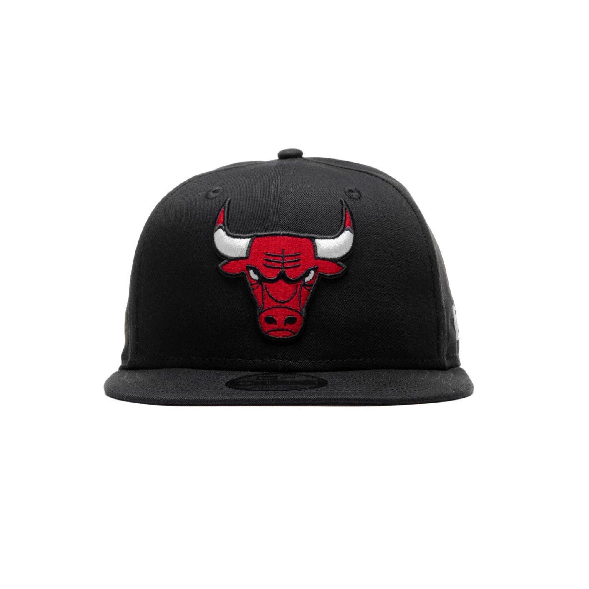 Zwart - New Era - Adults NBA Flat Peak Cap - 1