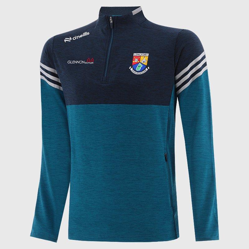 Blue/Mrn/Silver - ONeills - Longford Sedona Half Zip Top Junior - 1