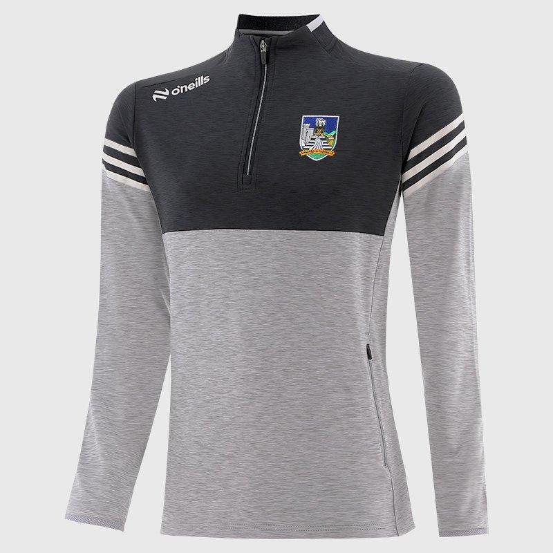 Silver/Blk/Wht - ONeills - ONeills Limerick Sedona Half Zip Top Junior - 1