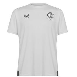 Castore Rangers FC Travel T Shirt Mens