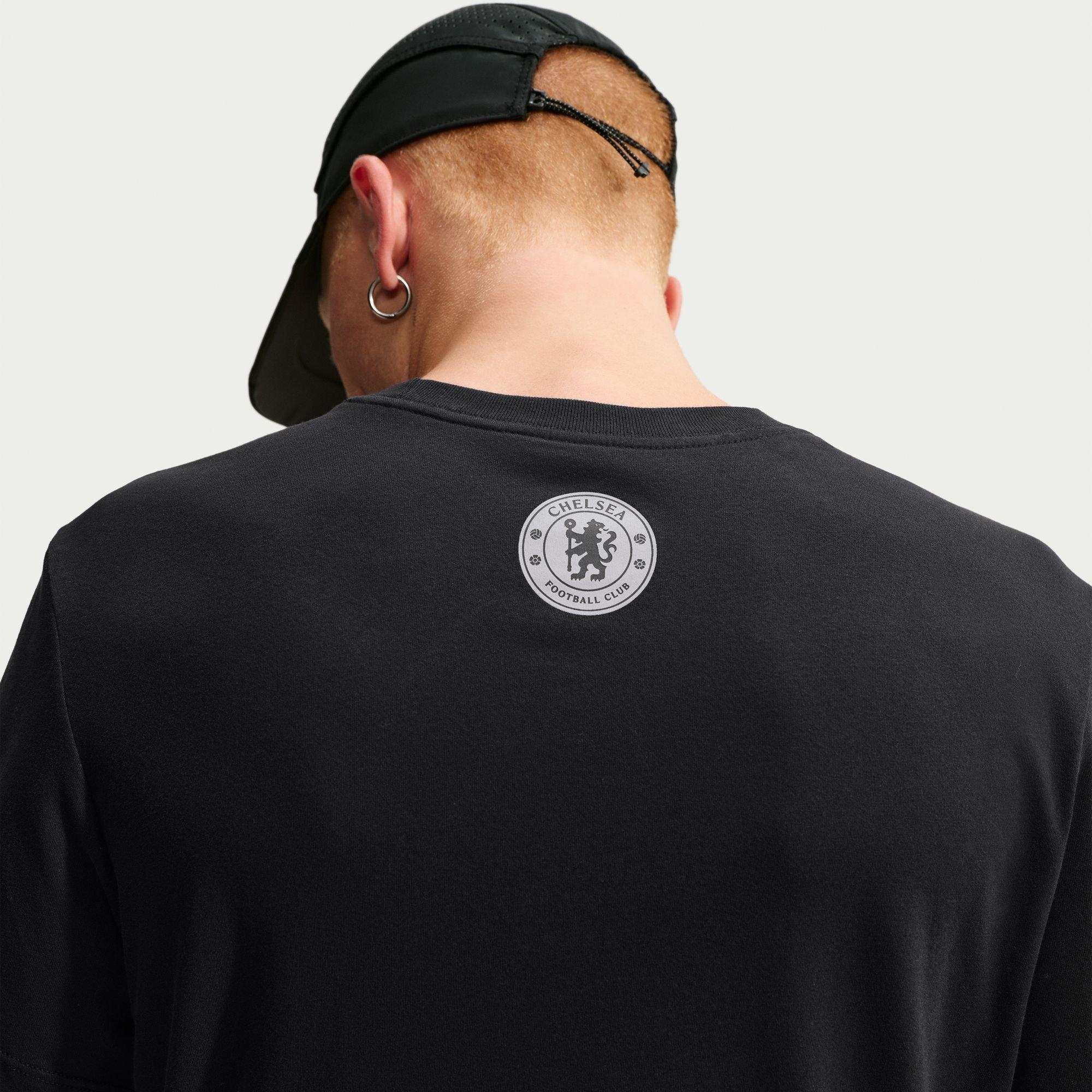 Nero/Grigio - Nike - Nike CFC Swoosh Tee Sn64 - 2