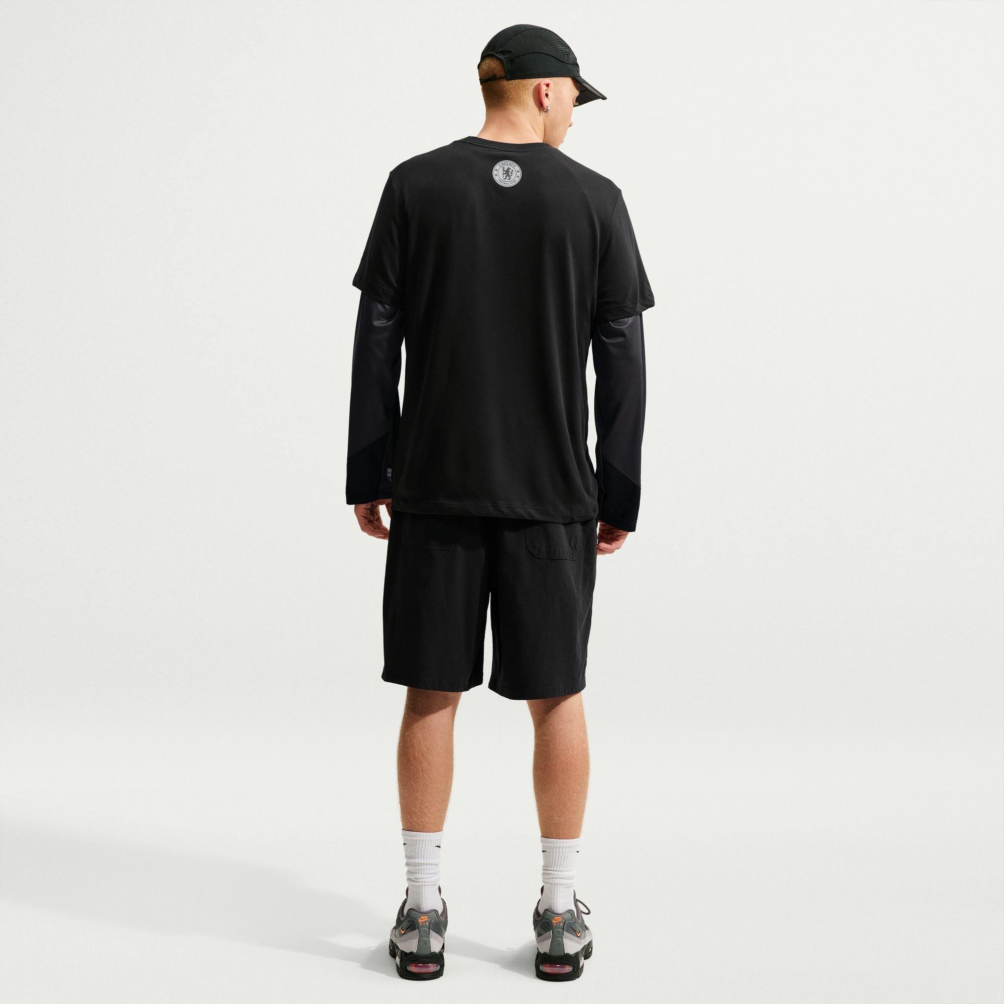 Nero/Grigio - Nike - Nike CFC Swoosh Tee Sn64 - 4