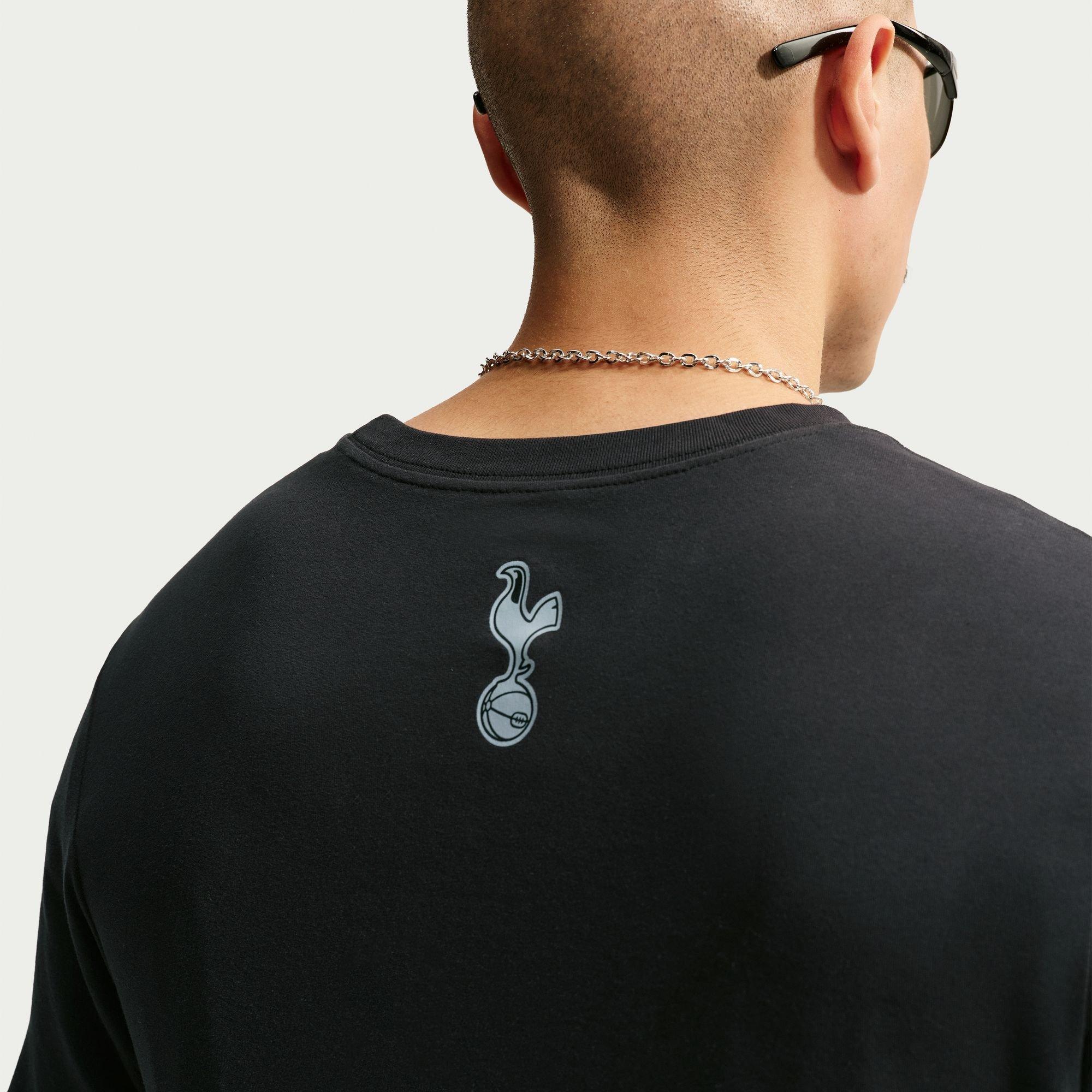 Nero/Grigio - Nike - Nike THFC Swoosh Tee Sn64 - 2