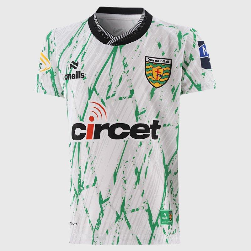 White/Green - ONeills - ONeills Donegal Training Jersey Junior - 1