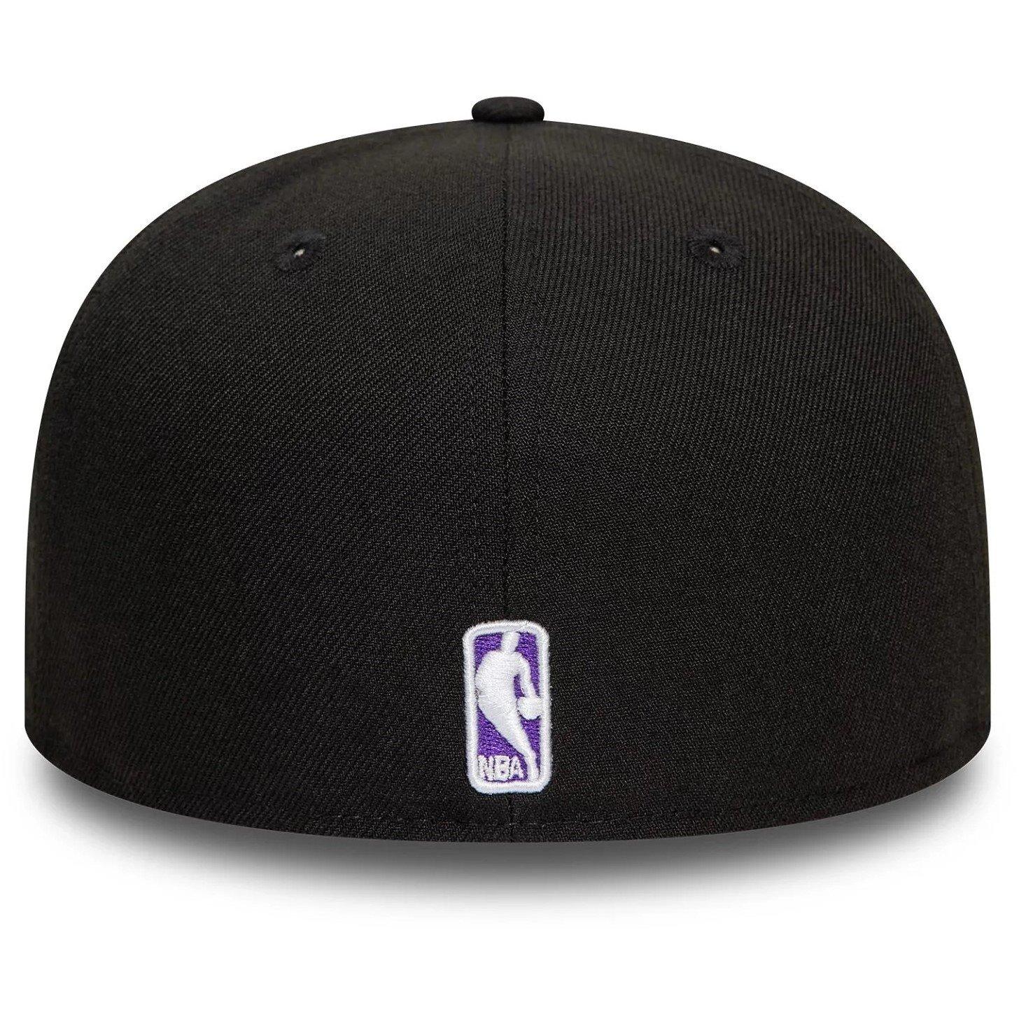 BlkYlw/Lakers - New Era - Adults NBA Essentials Flat Peak Cap - 2