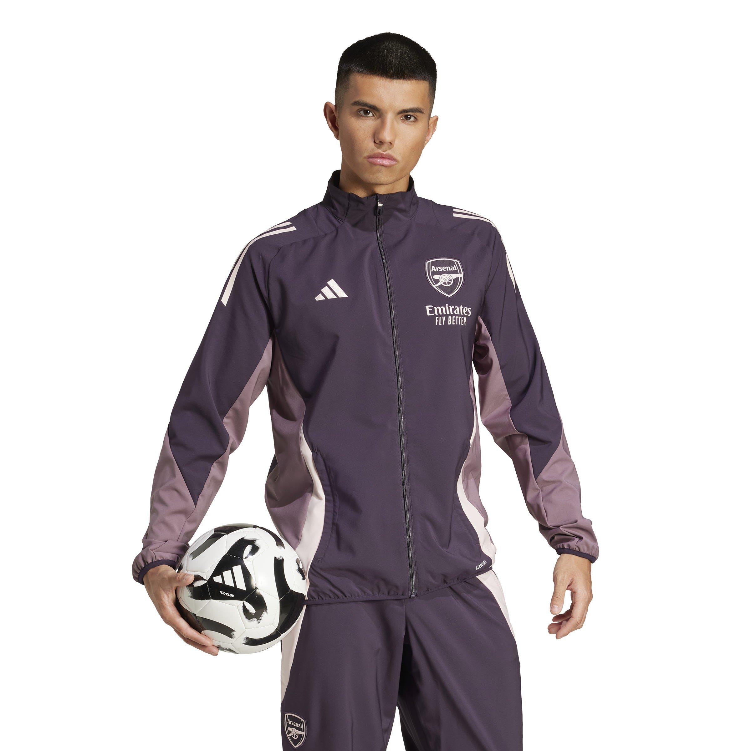 Aurora Black - adidas - Arsenal Anthem Jacket 2024 2025 Adults - 3