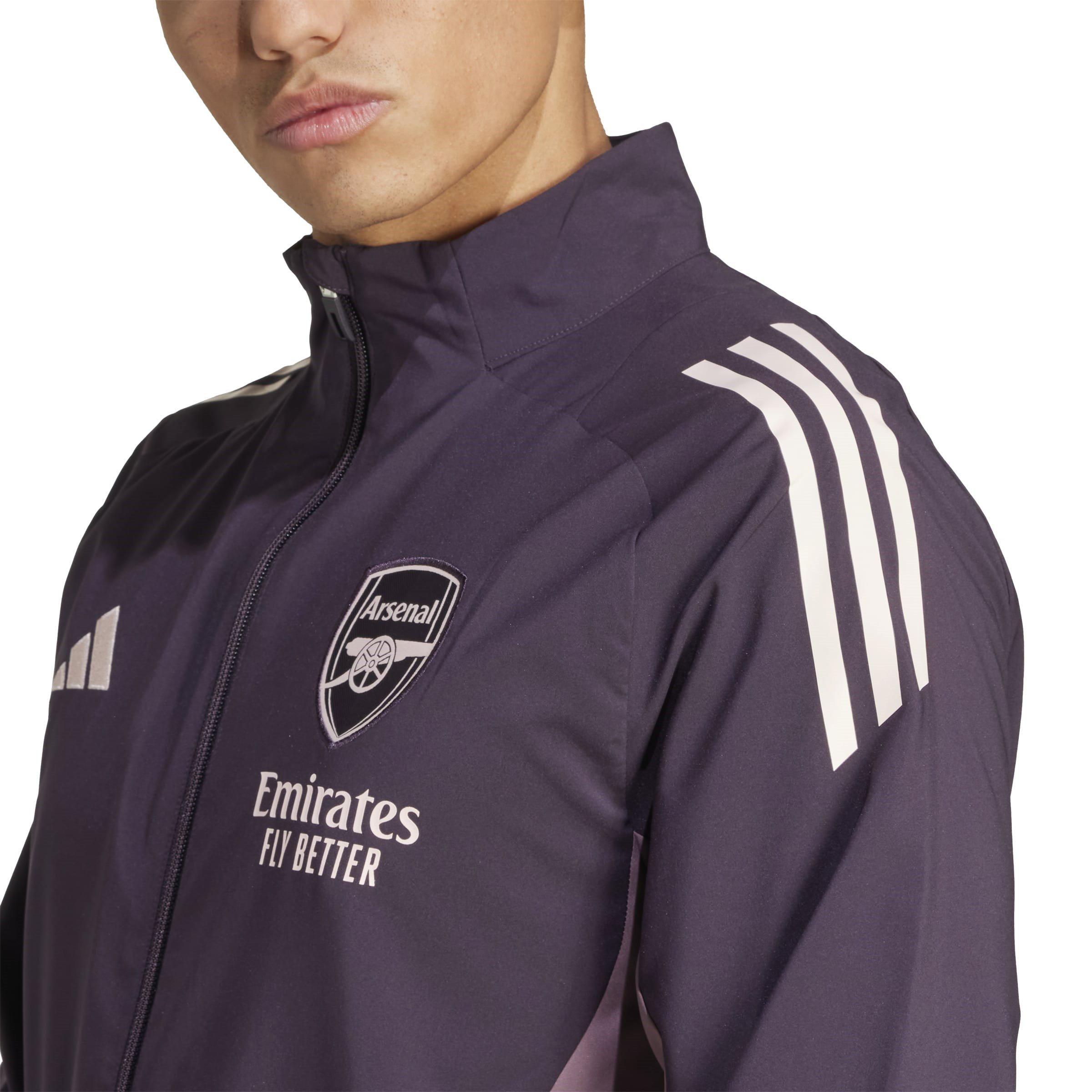 Aurora Black - adidas - Arsenal Anthem Jacket 2024 2025 Adults - 4
