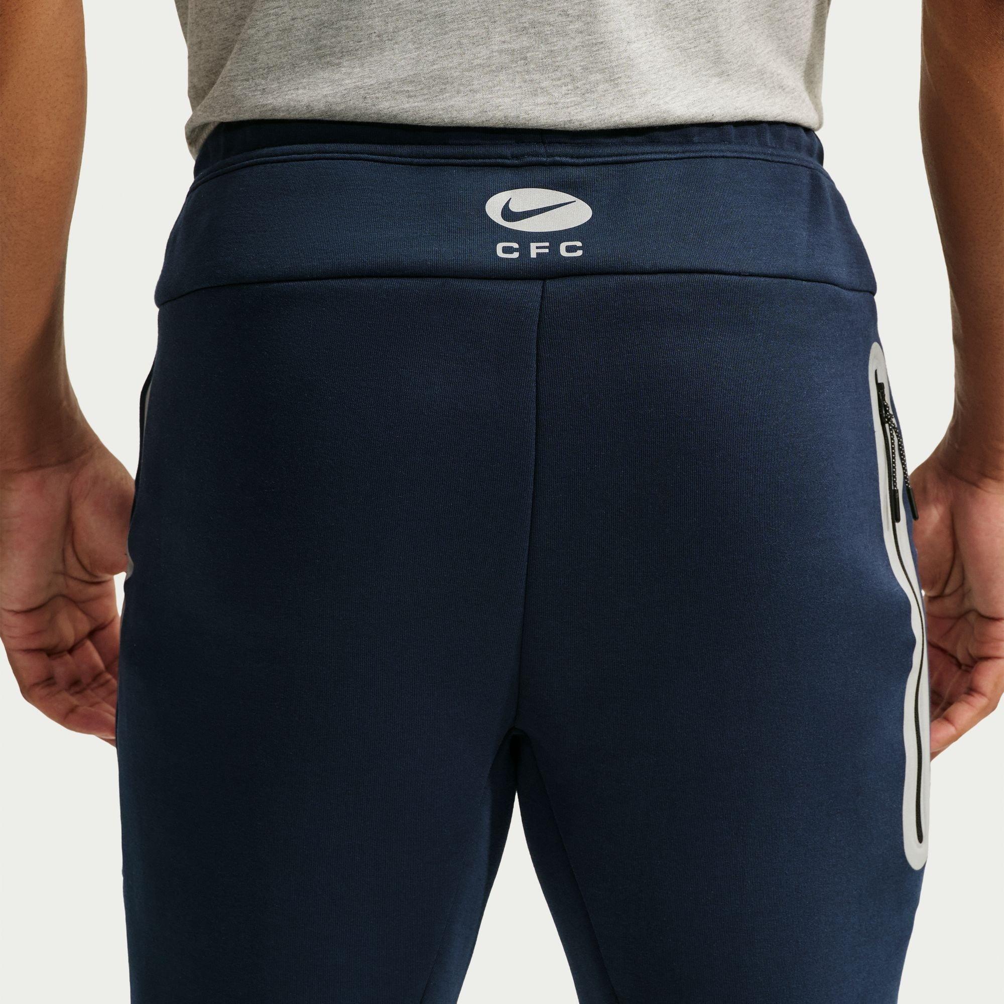 Blauw/Zilver - Nike - Nike CFC TchFlc Pant Sn64 - 2