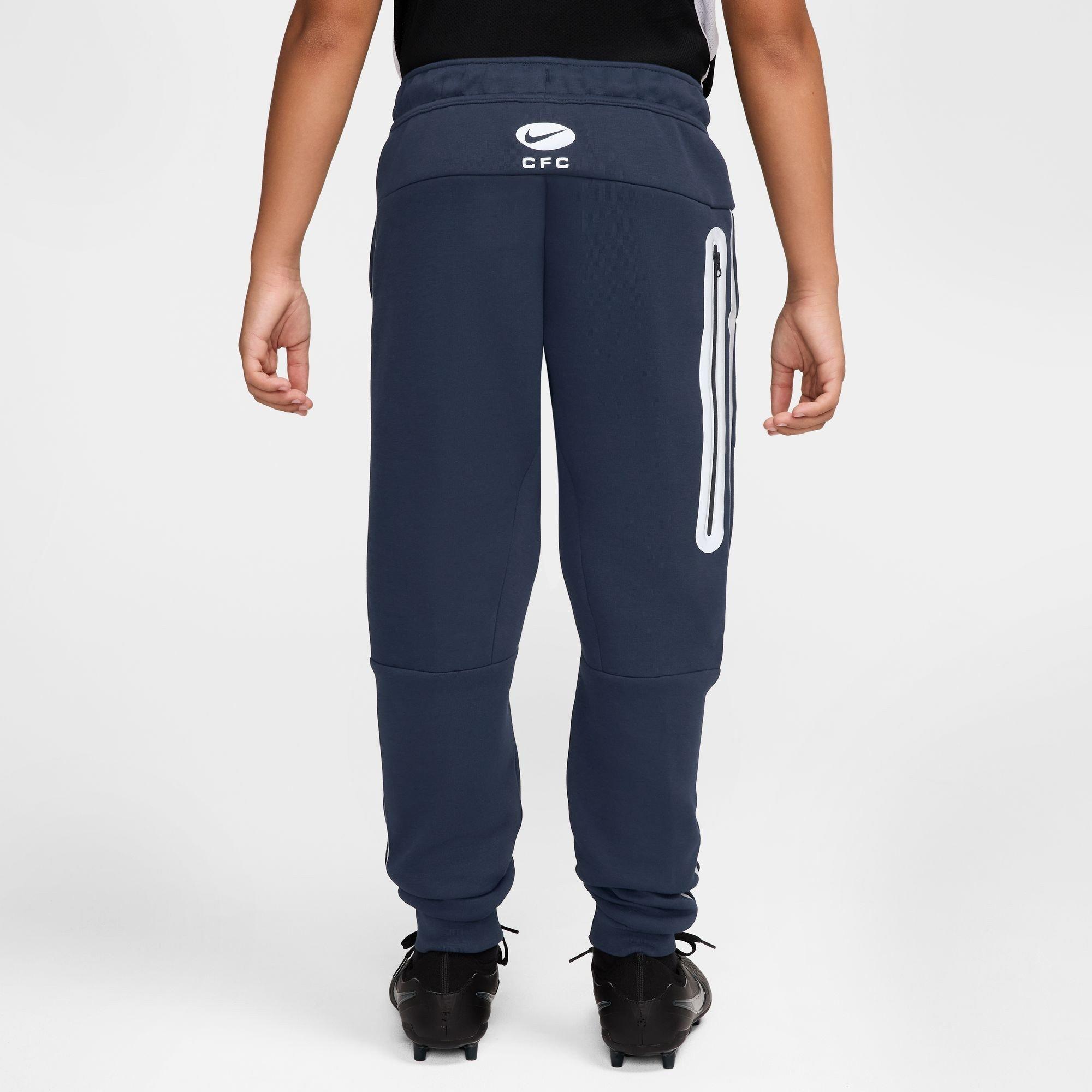 Blue/Silver - Nike - Nike CFC TchFlc Pant Jn64 - 2