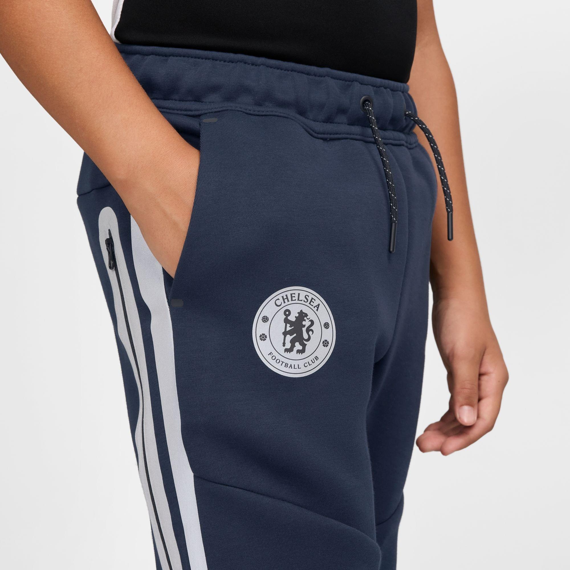 Blue/Silver - Nike - Nike CFC TchFlc Pant Jn64 - 3