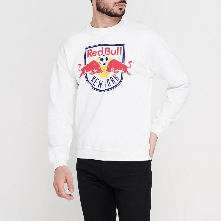 New York RB - MLS - Logo Crew Sweatshirt Mens - 2