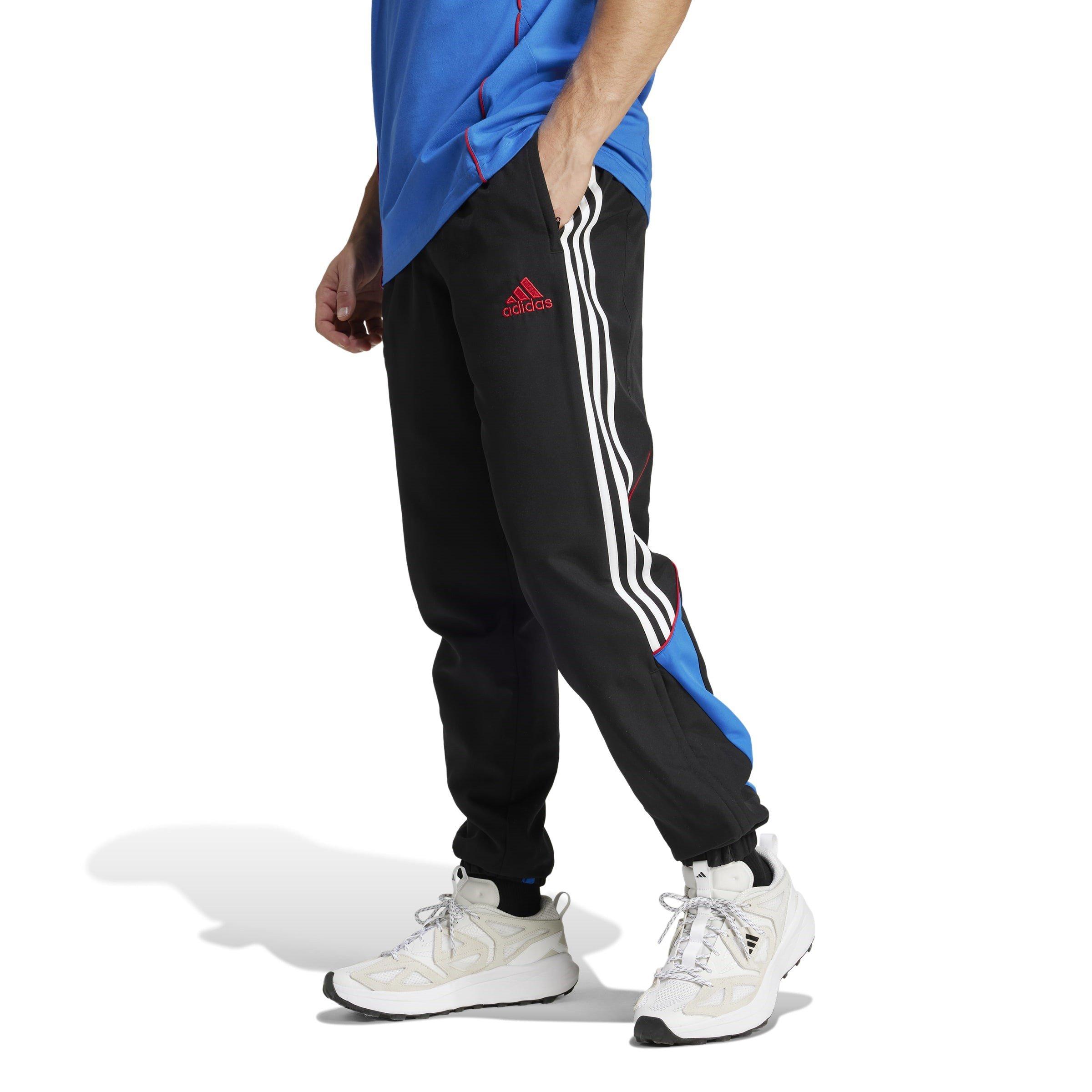 Schwarz - adidas - Manchester United UBP Tracksuit Bottoms Mens - 2