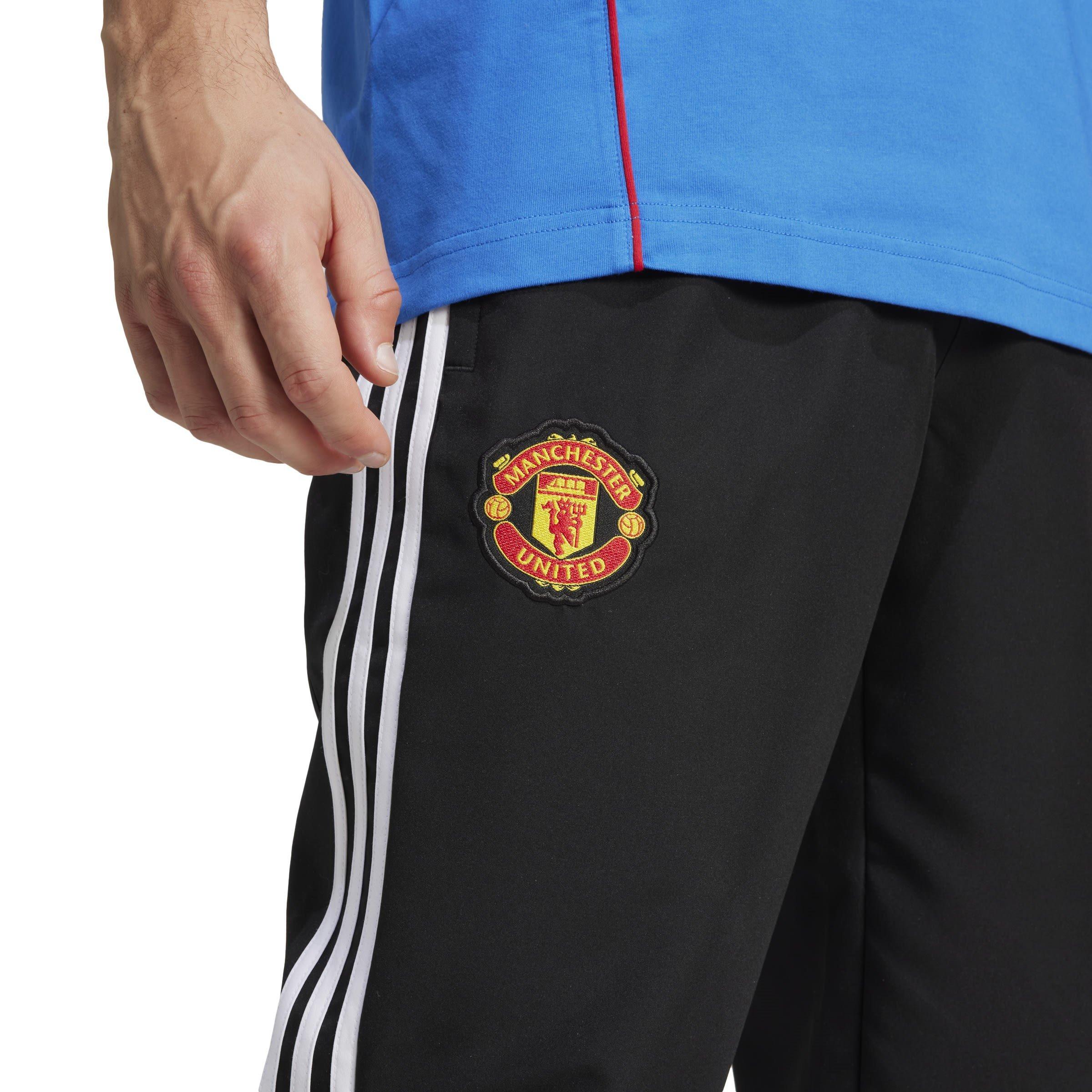 Schwarz - adidas - Manchester United UBP Tracksuit Bottoms Mens - 5