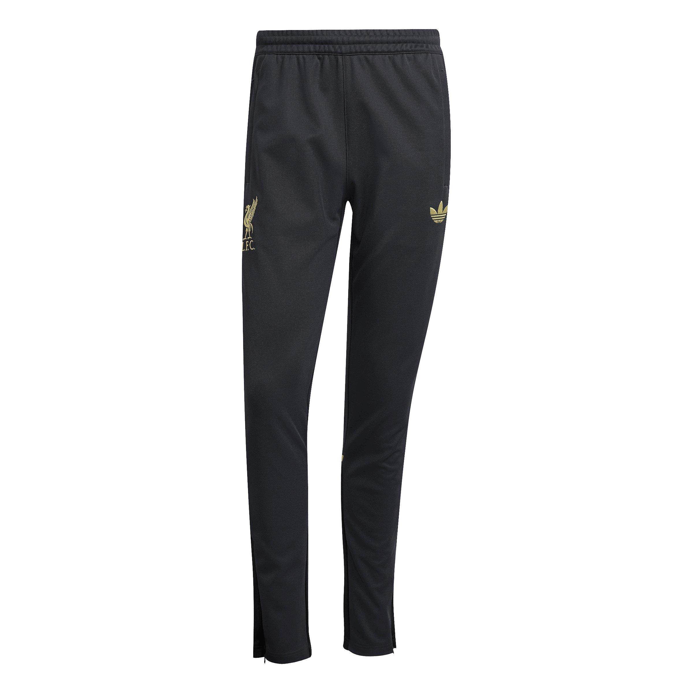 Black - adidas - Men's Liverpool Licensed Tracksuit Bottoms - 1