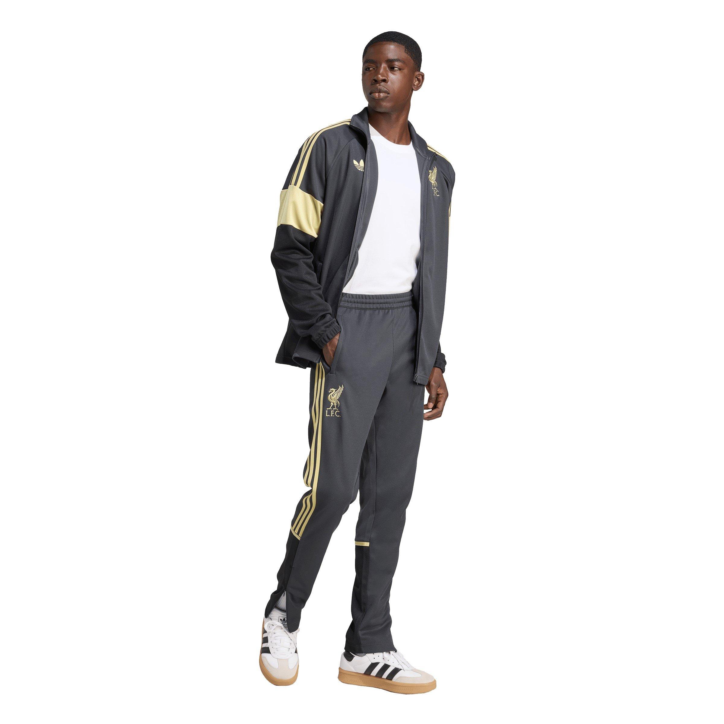 Preto - adidas - Liverpool Licensed Tracksuit Bottoms - 6