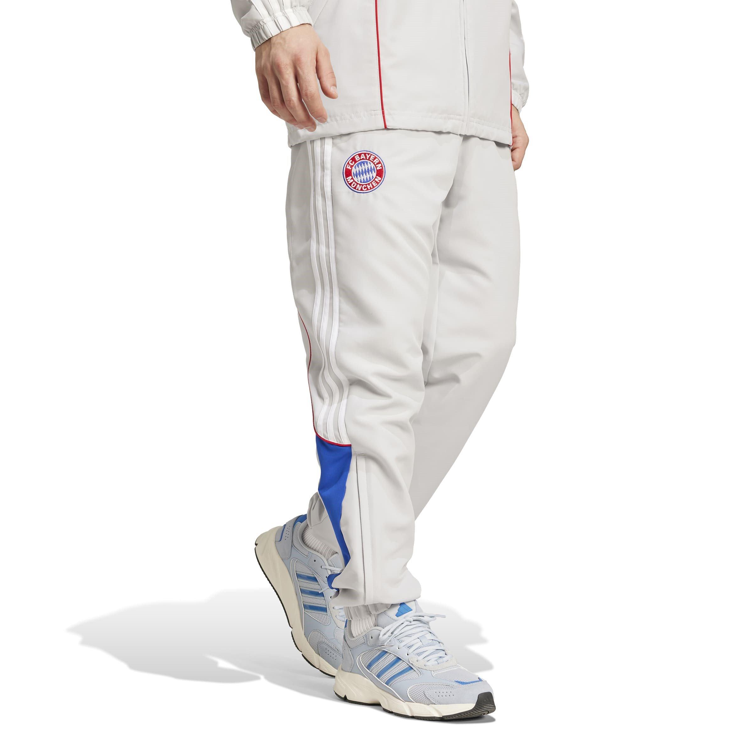 Lysegrå - adidas - FC Bayern UBP Tracksuit Bottoms Adults - 4