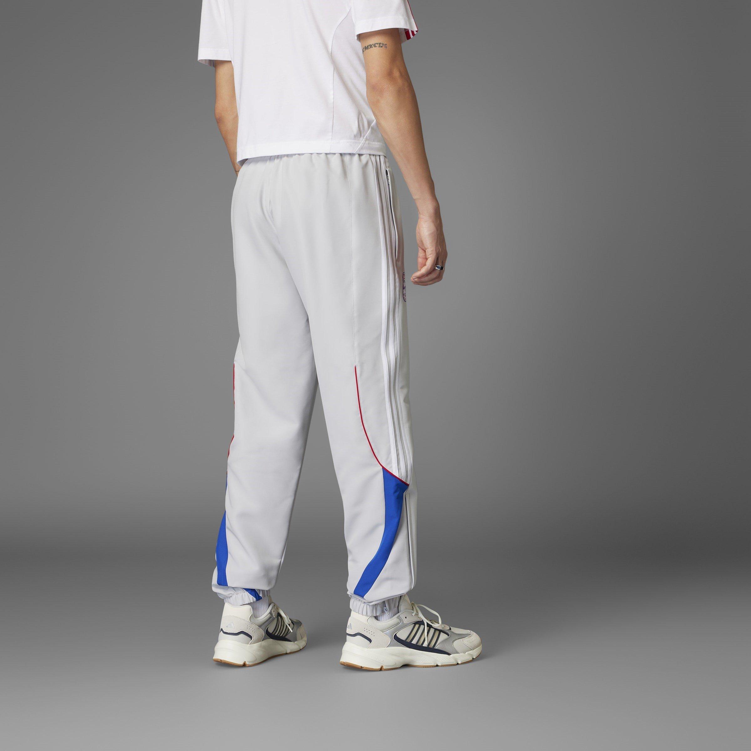 Lysegrå - adidas - FC Bayern UBP Tracksuit Bottoms Adults - 8