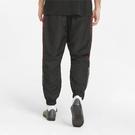 Noir/Rouge - Puma - stretch-fit logo-print leggings - 3