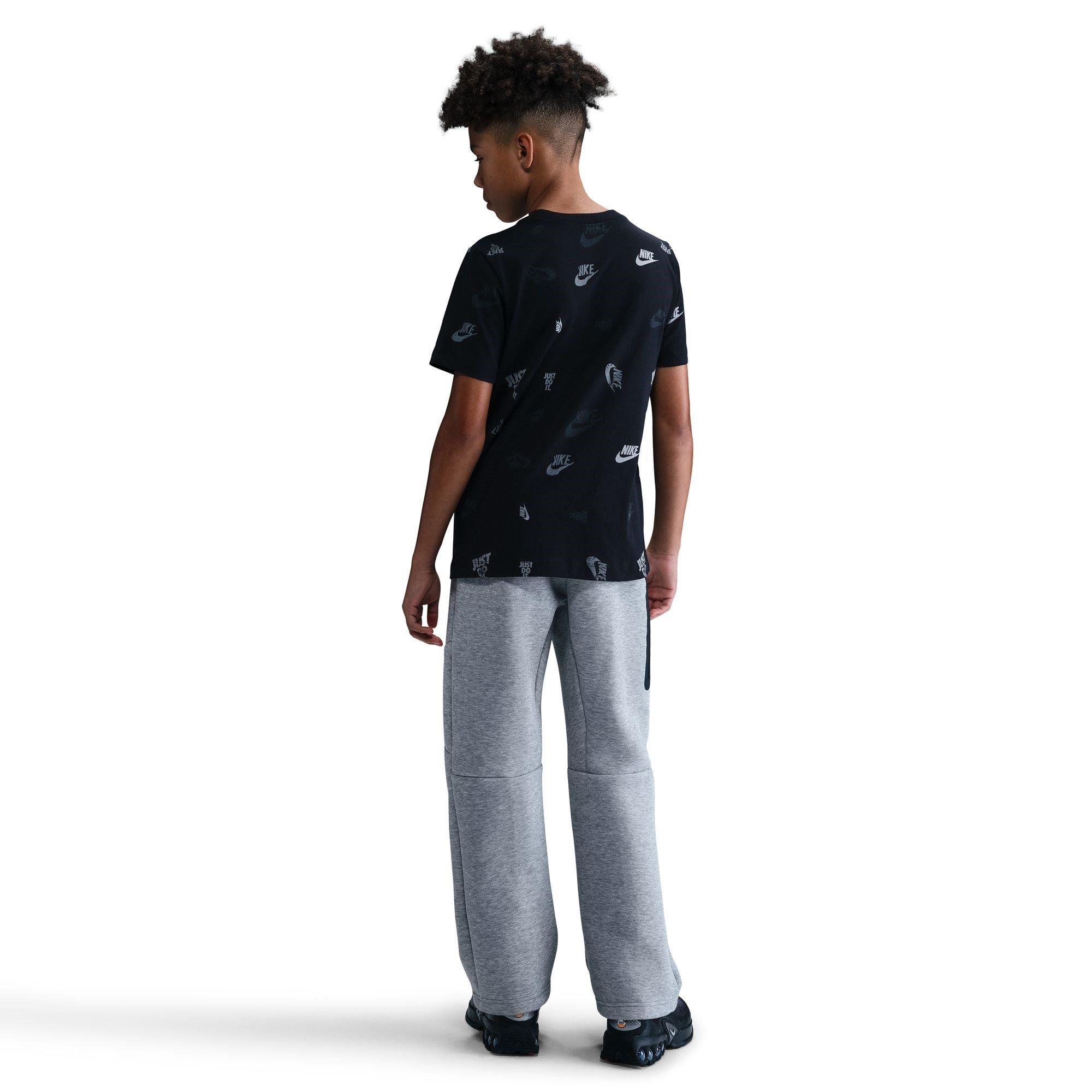 Black - Nike - Atletico Madrid Crest T-Shirt Juniors - 4