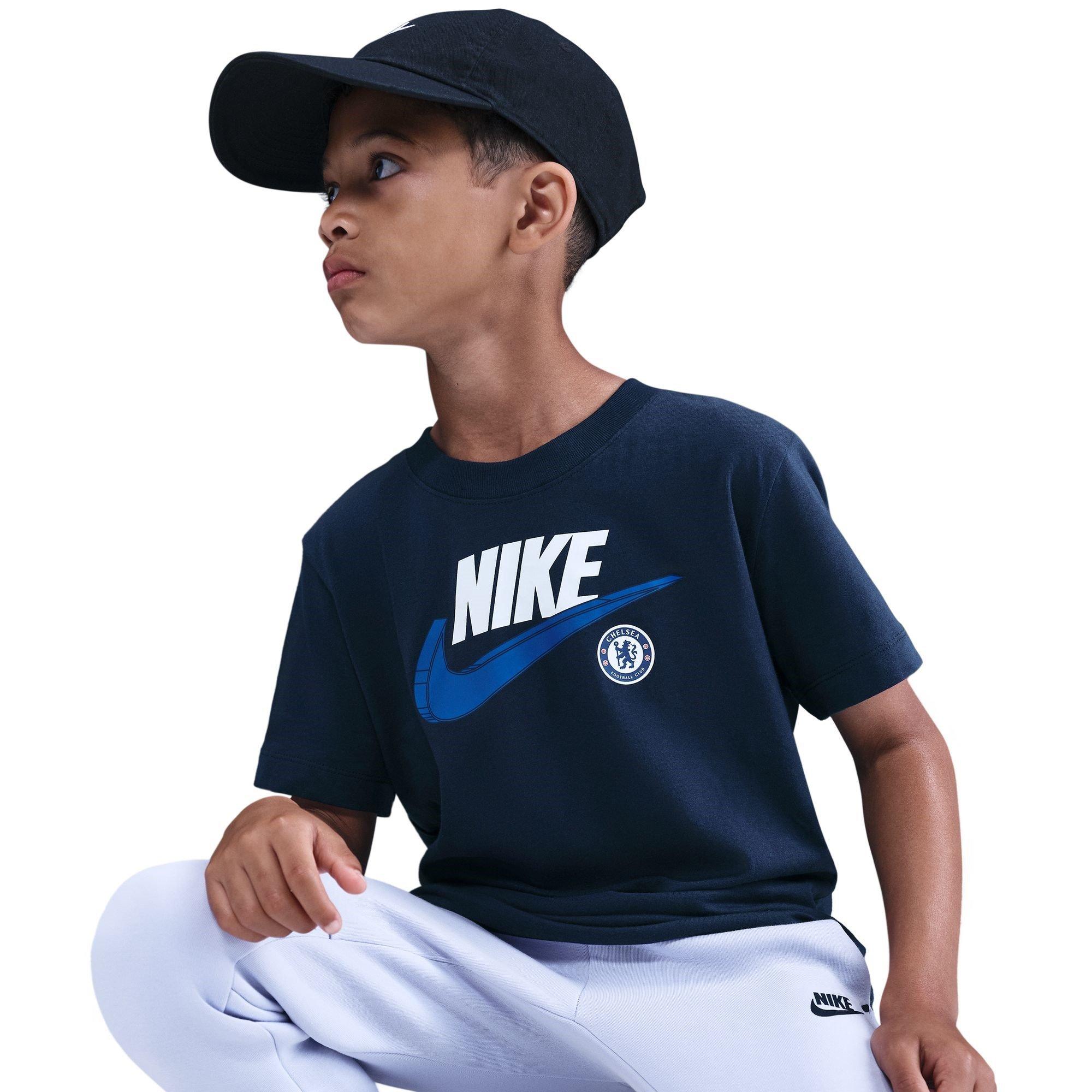 Blue - Nike - Chelsea Club T-Shirt Juniors - 5