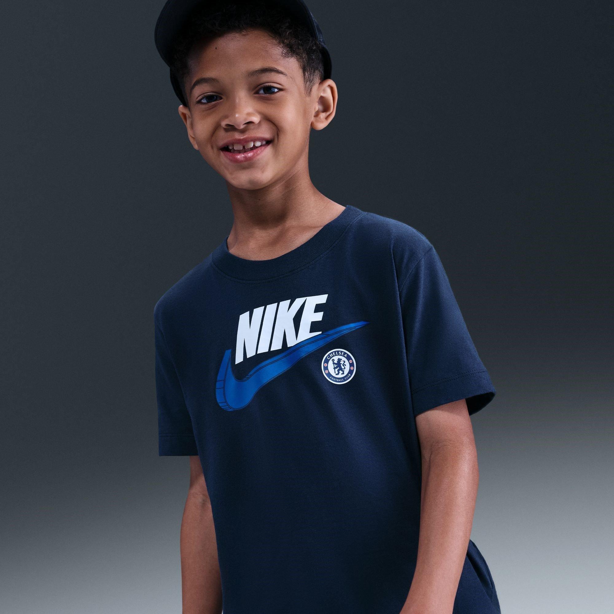 Blue - Nike - Chelsea Club T-Shirt Juniors - 6