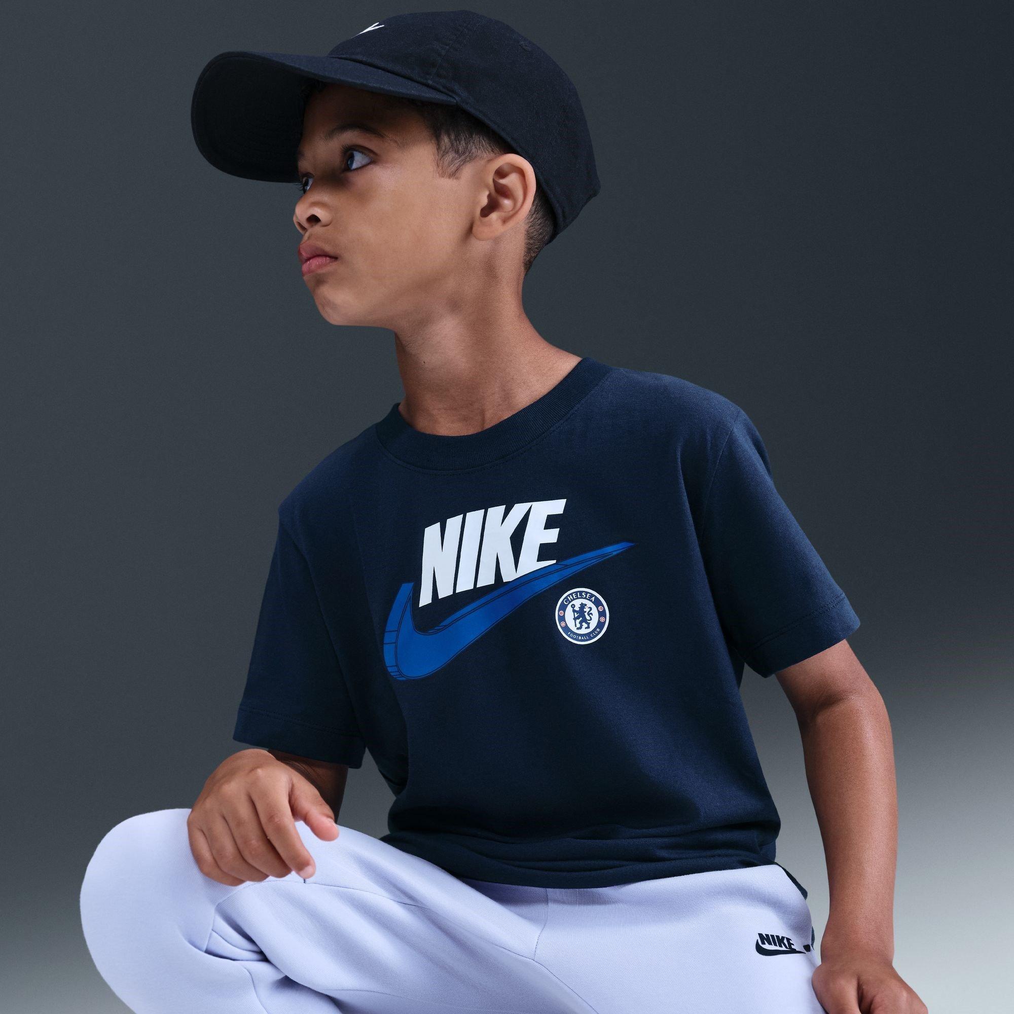 Blue - Nike - Chelsea Club T-Shirt Juniors - 10
