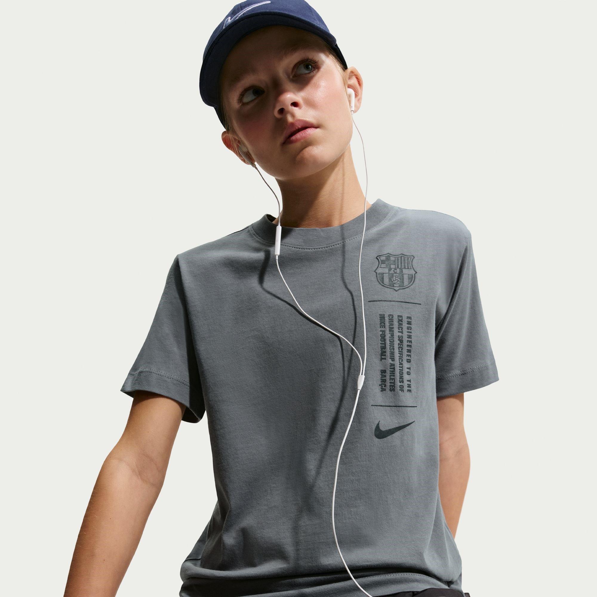 Grey - Nike - FCB Football T Jn61 - 3