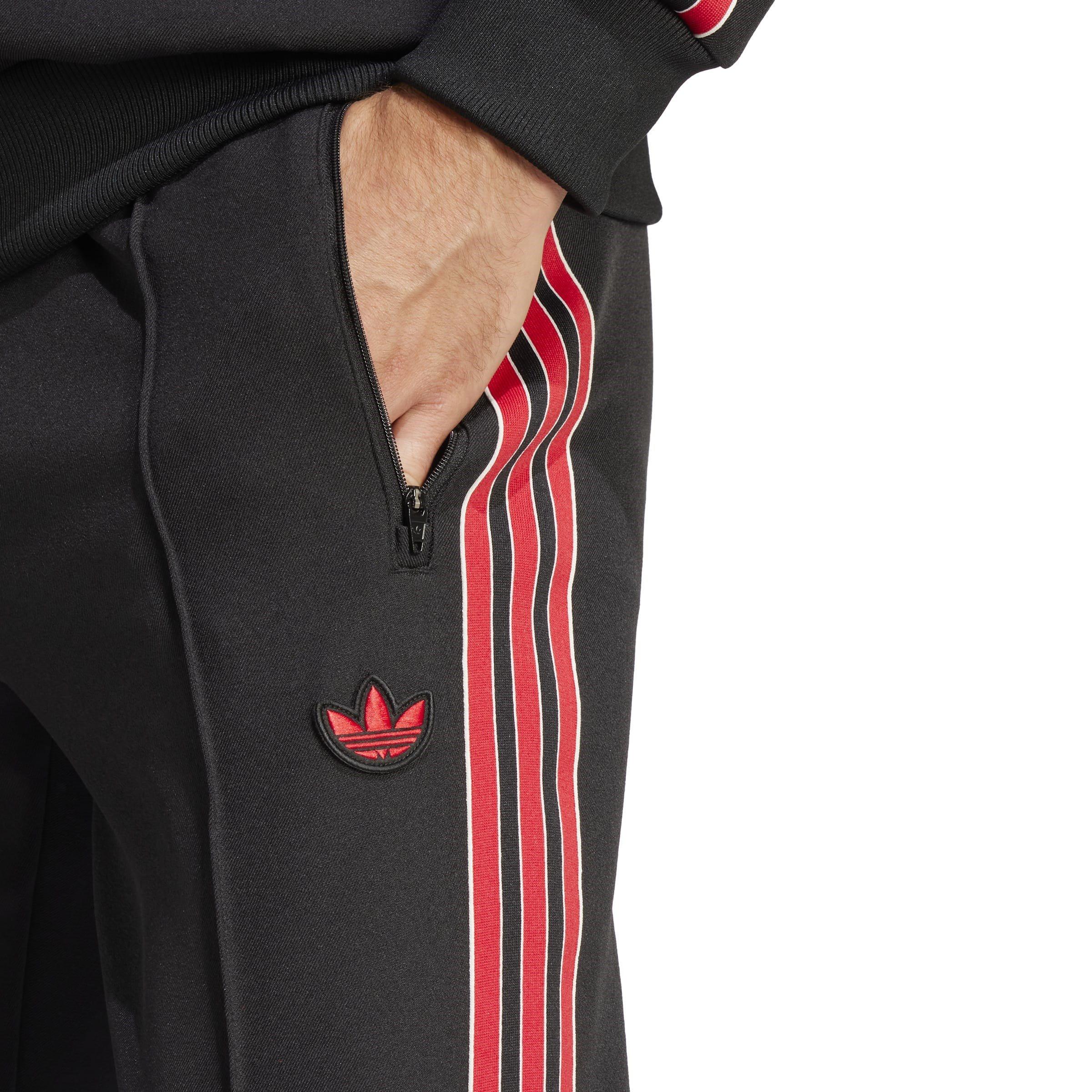 Schwarz - adidas - Manchester United FC Terrace Icons Tracksuit Bottoms Adults - 5
