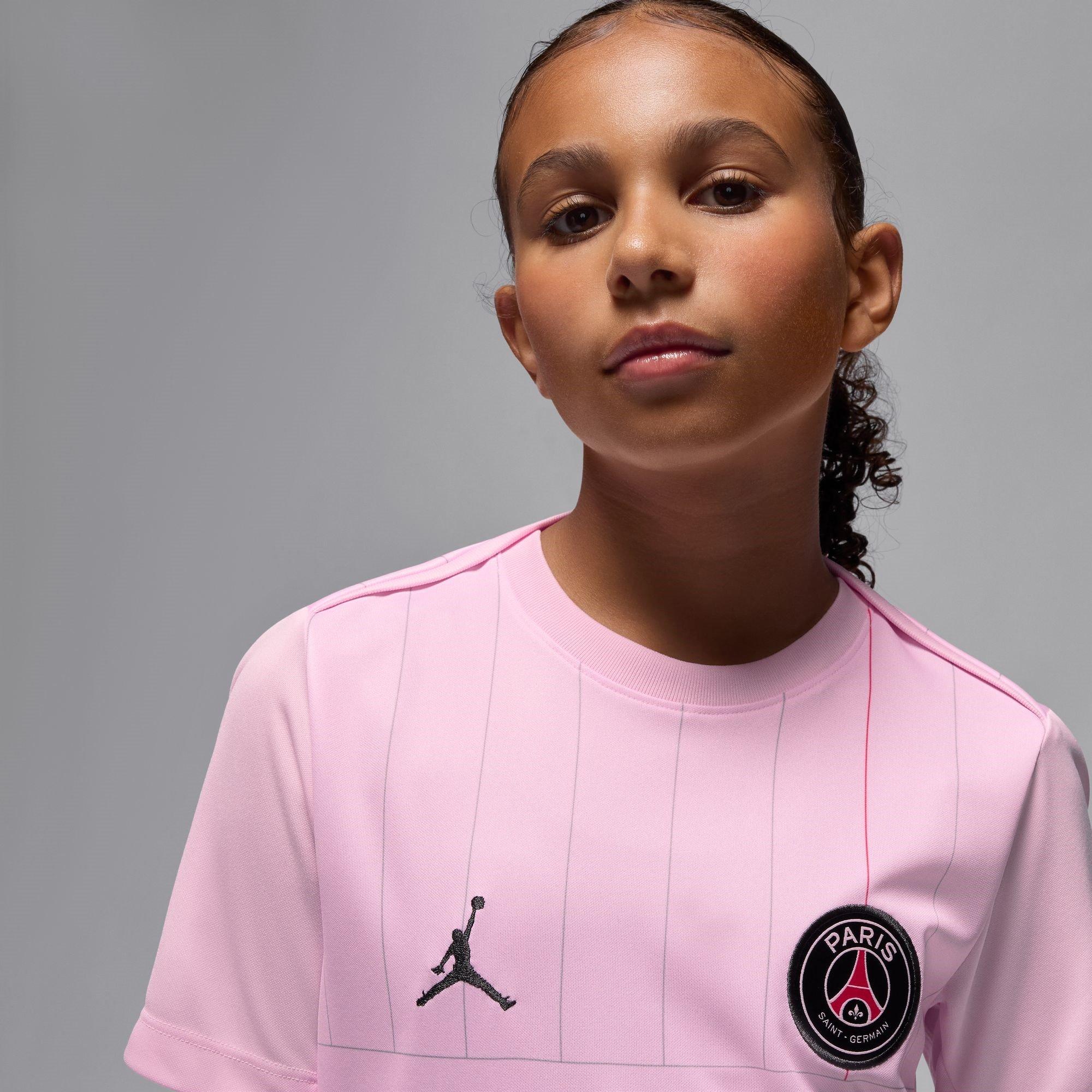 Pink/Grey - Nike - PSG Special Edition Pre Match Shirt 25/26 Juniors - 3