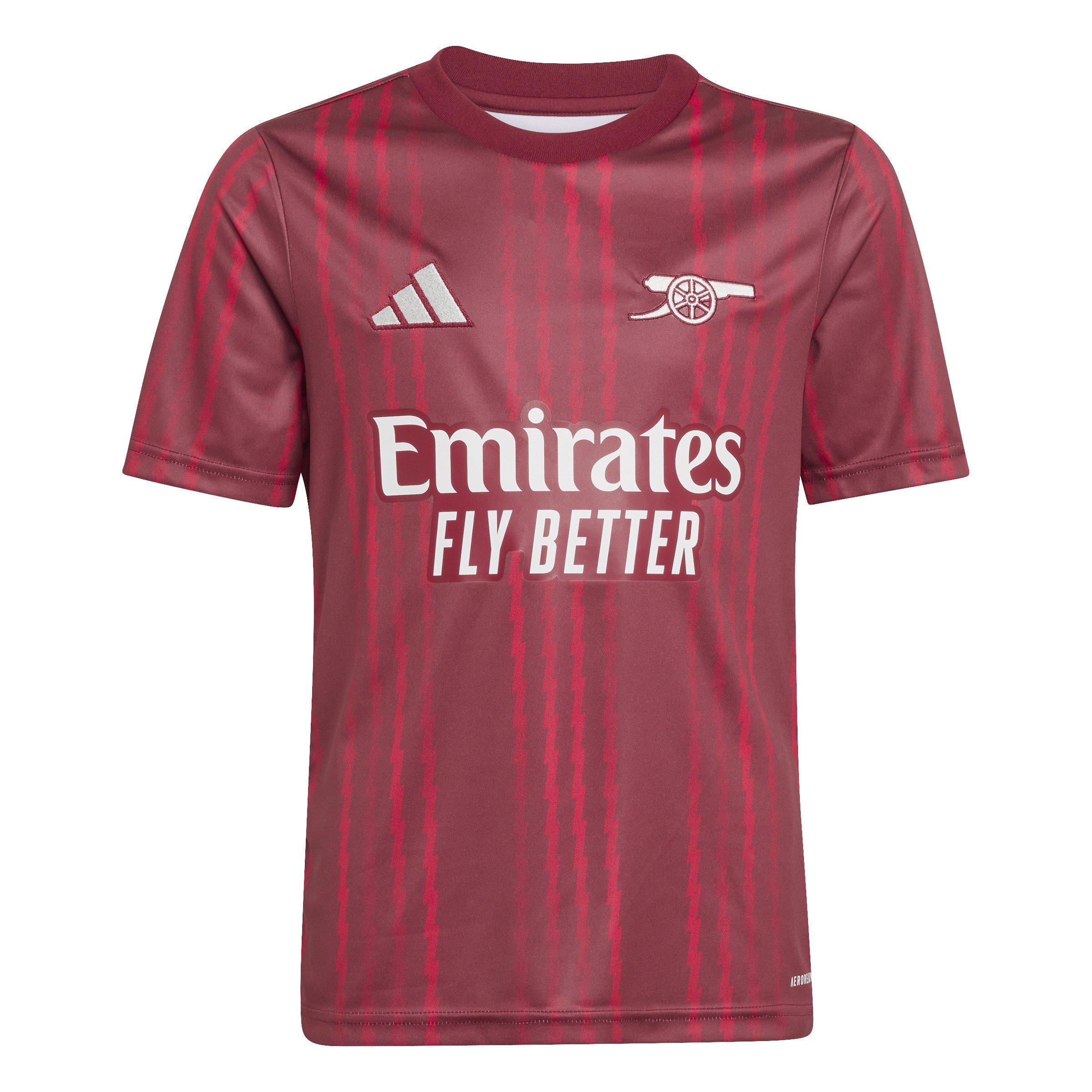 Adidas  Kids Arsenal Pre Match 2025 2026 - Red/Orange - 13 Years