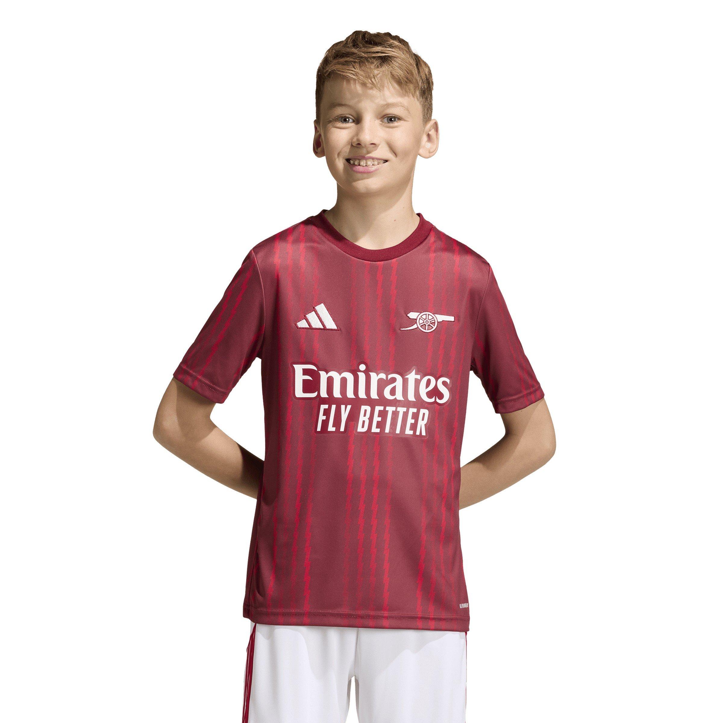 Red/Orange - adidas - Unisex Kids' Arsenal Short Sleeve T-Shirt - 5