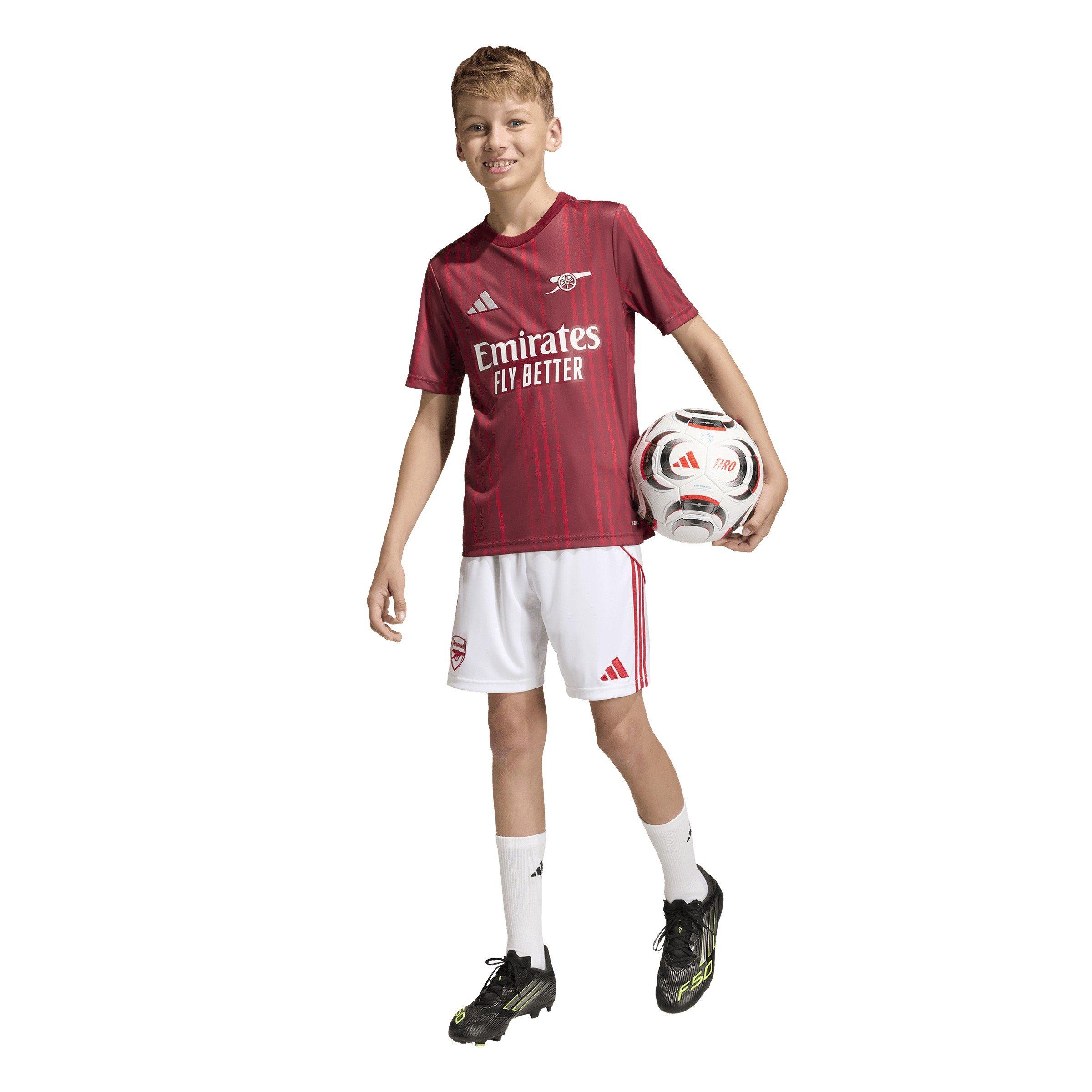 Red/Orange - adidas - Unisex Kids' Arsenal Short Sleeve T-Shirt - 7